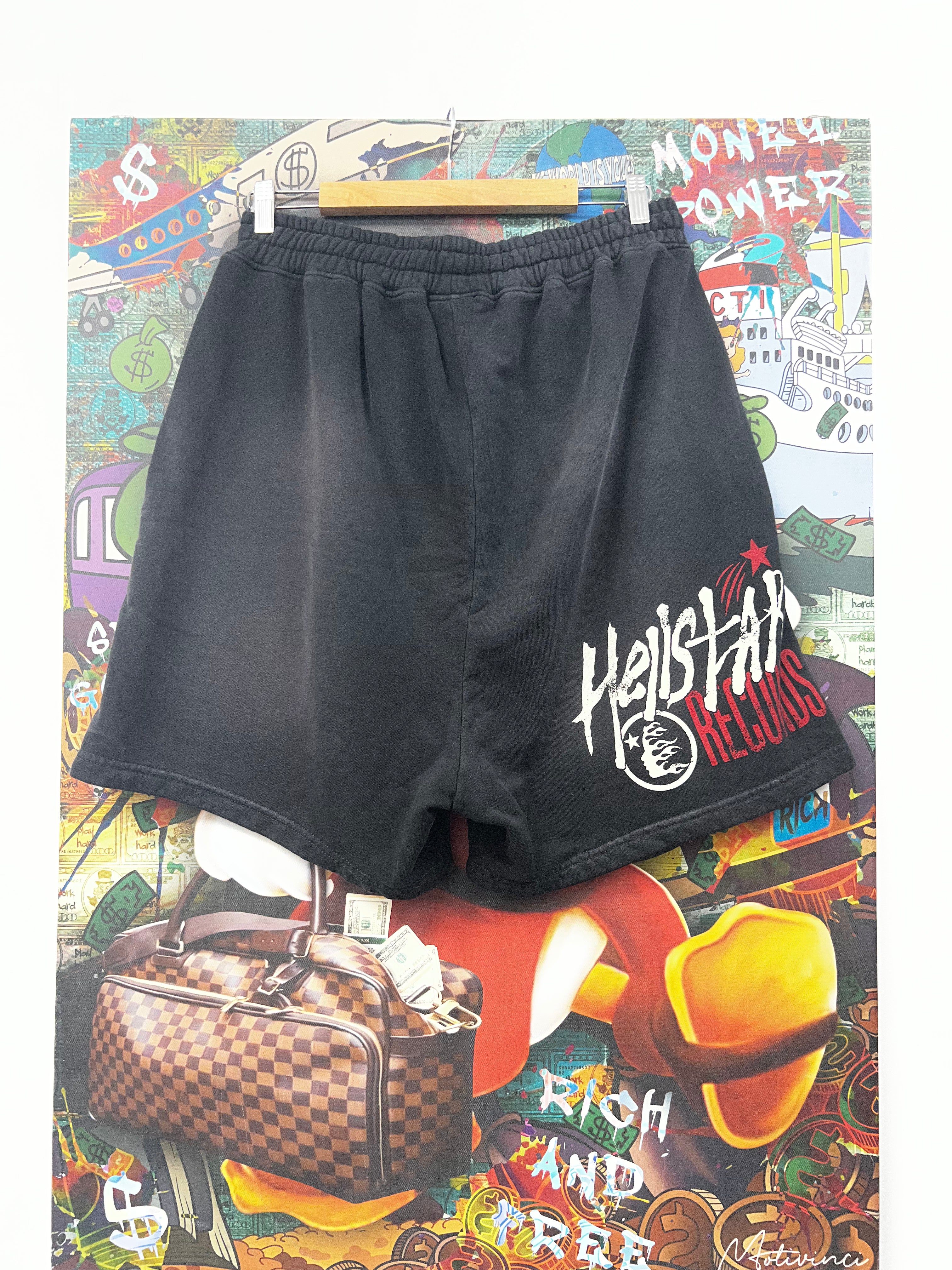 Hellstar Black Face Shorts