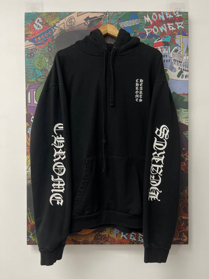 Chrome Hearts Vertical Hoodie Black  Used