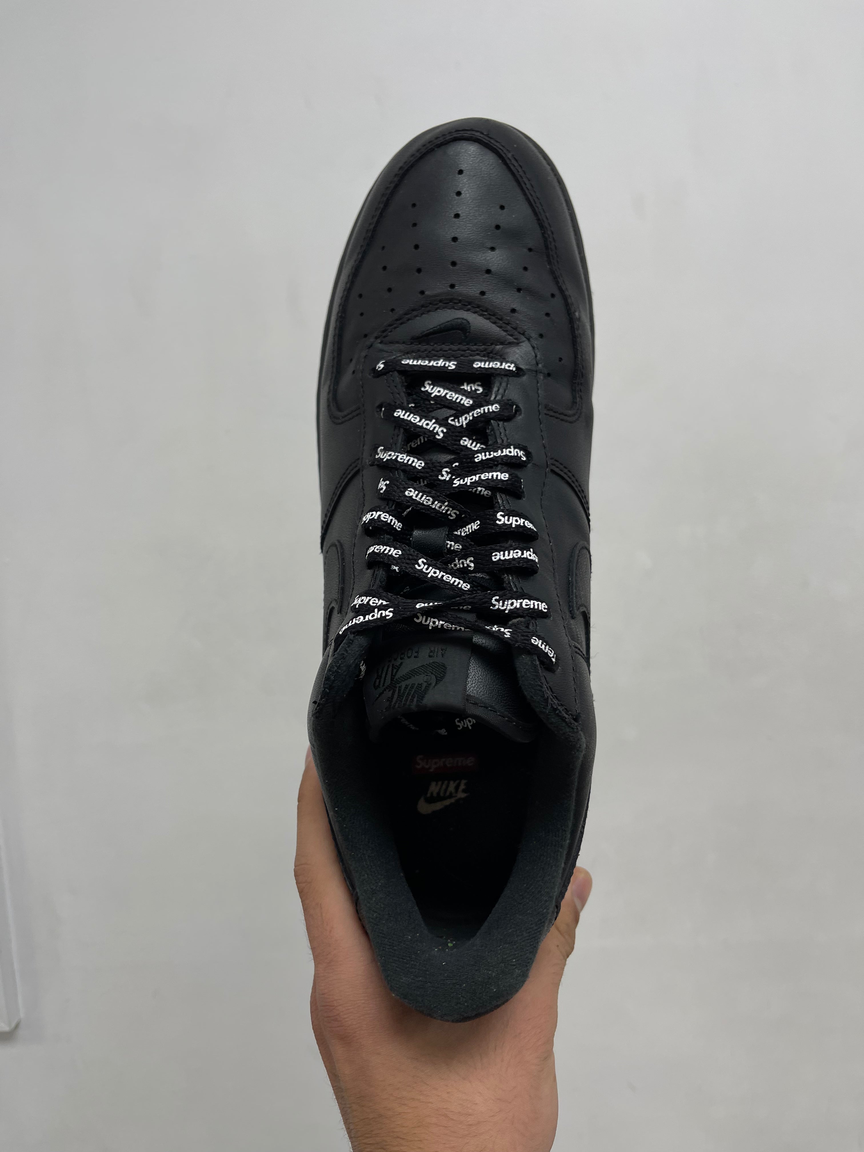 Nike Supreme AF1 Black Sneakers