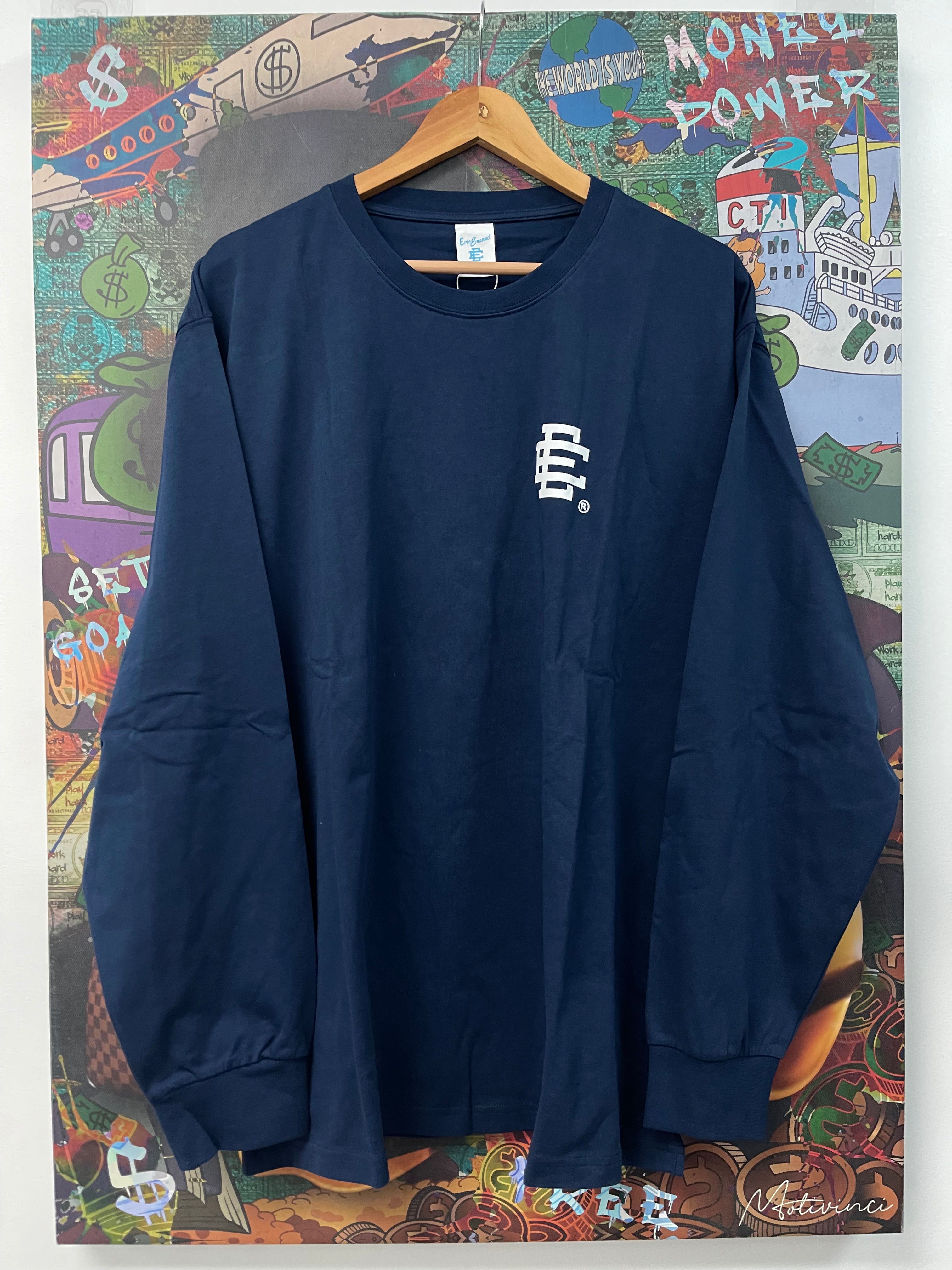 Eric Emanuel Navy White Long Sleeve