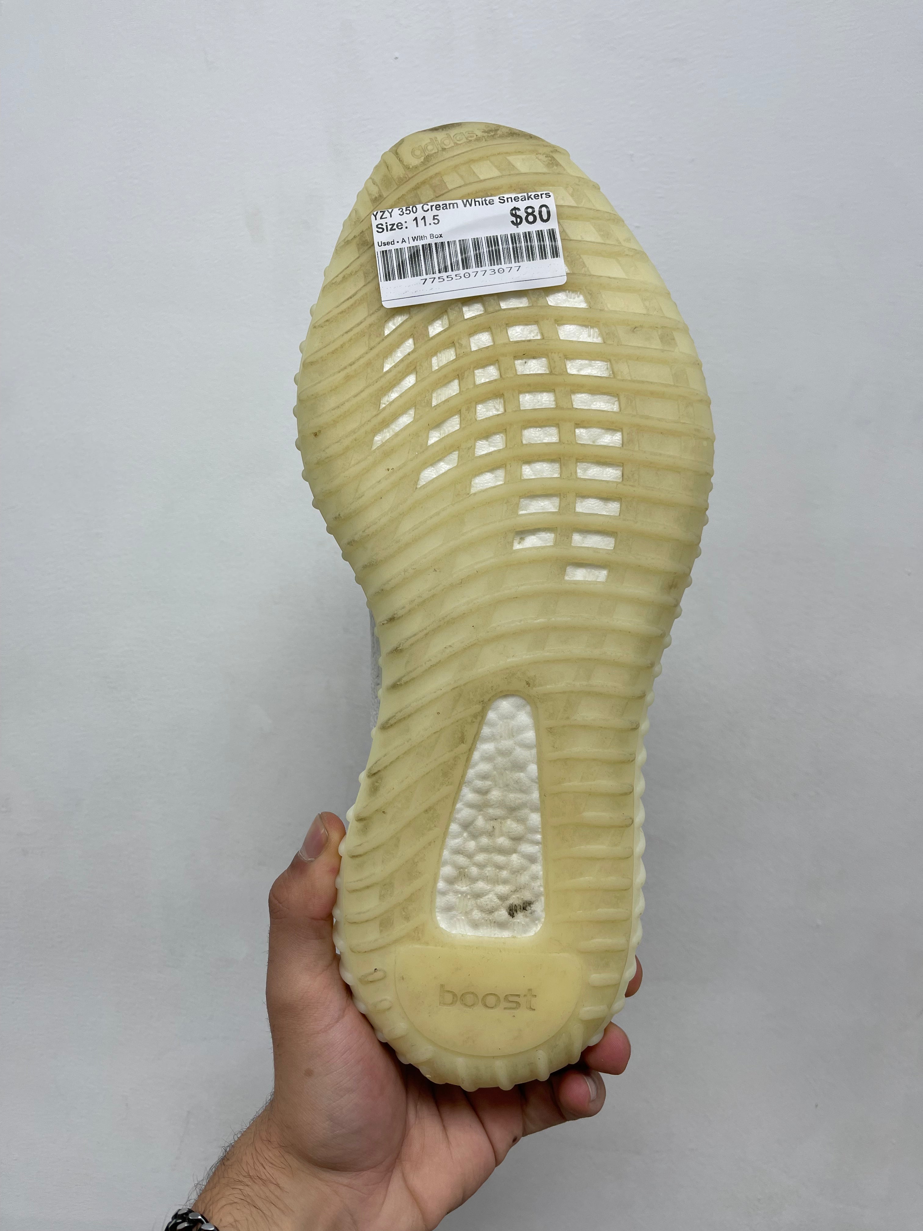 YZY 350 Cream White Sneakers