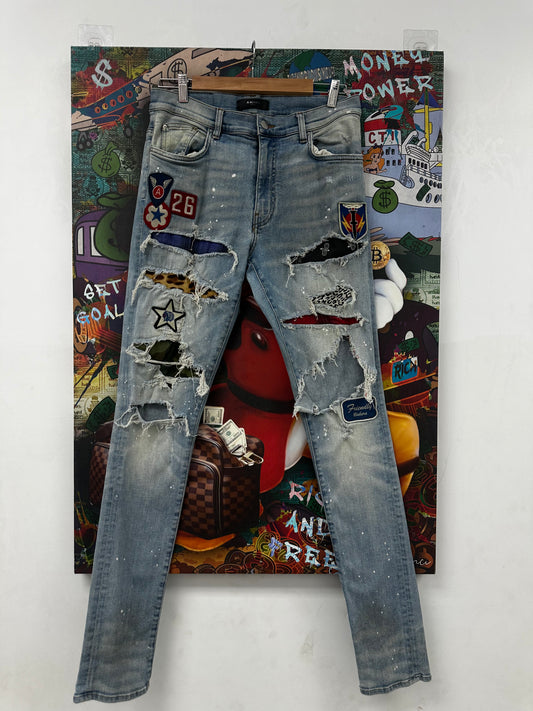 Amiri Navy Airborne Thrasher Patch Used 33