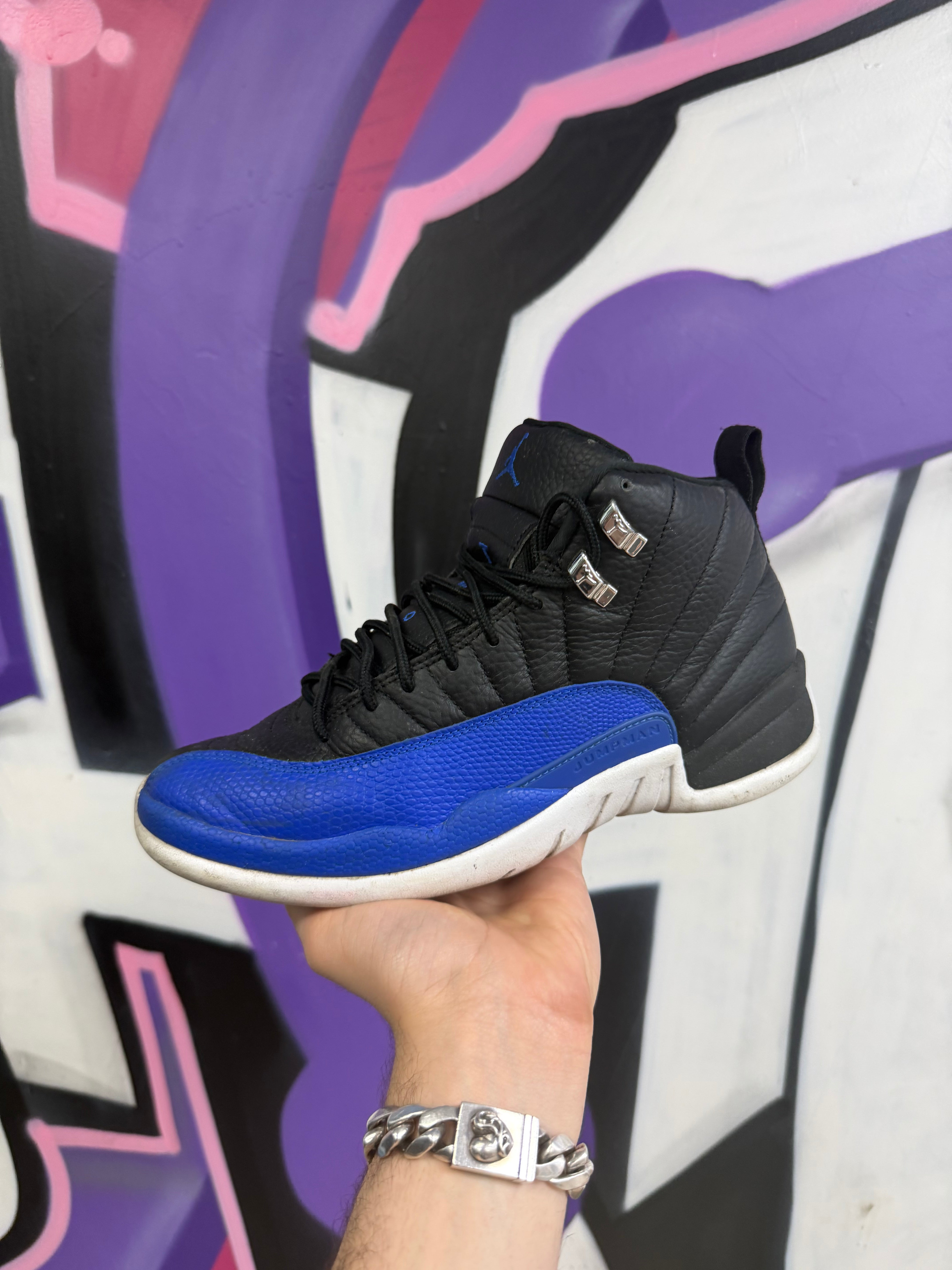 Nike Jordan 12 Black Blue Sneakers