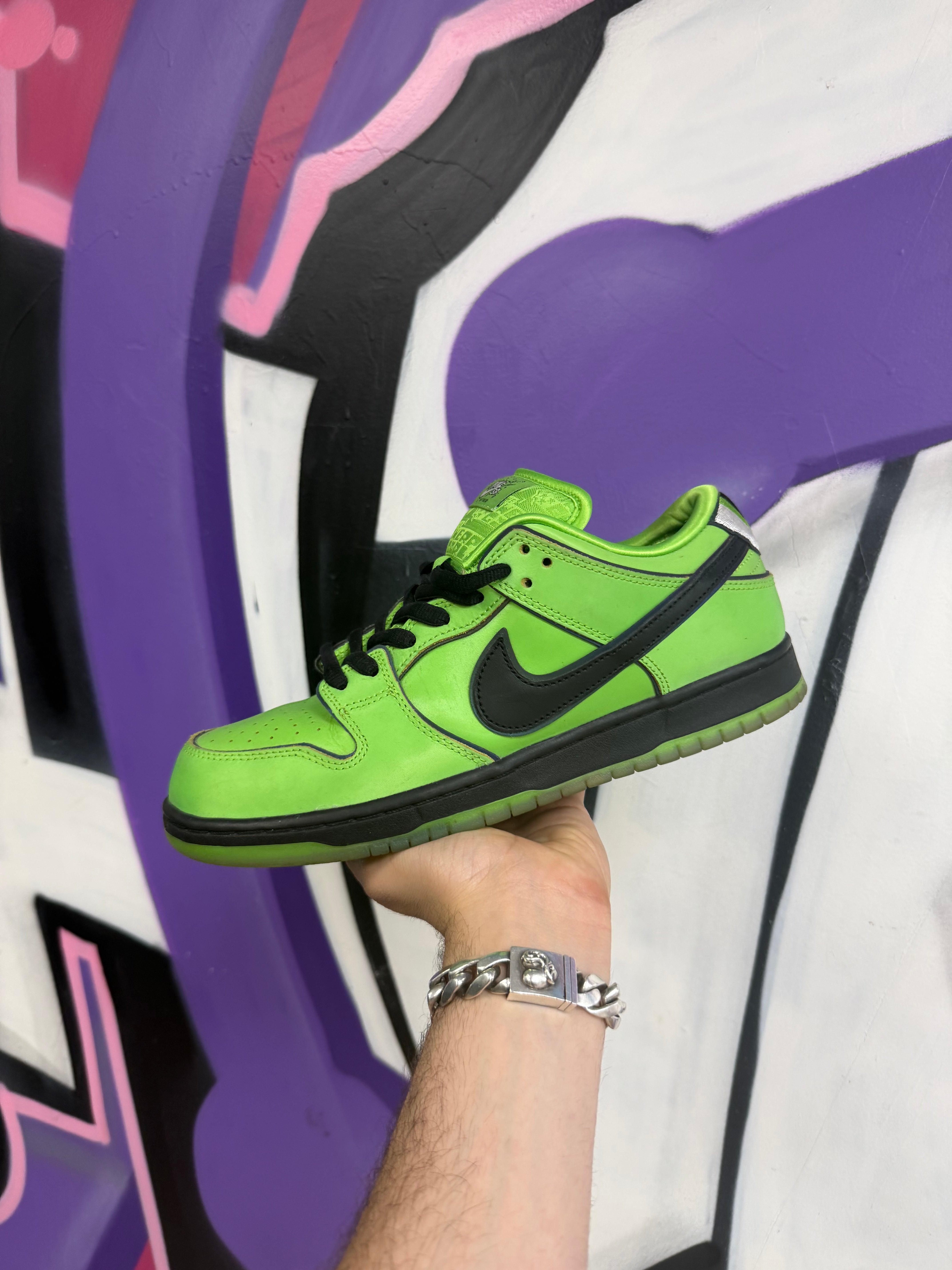 Nike SB Dunk Powerpuff Green Sneaker