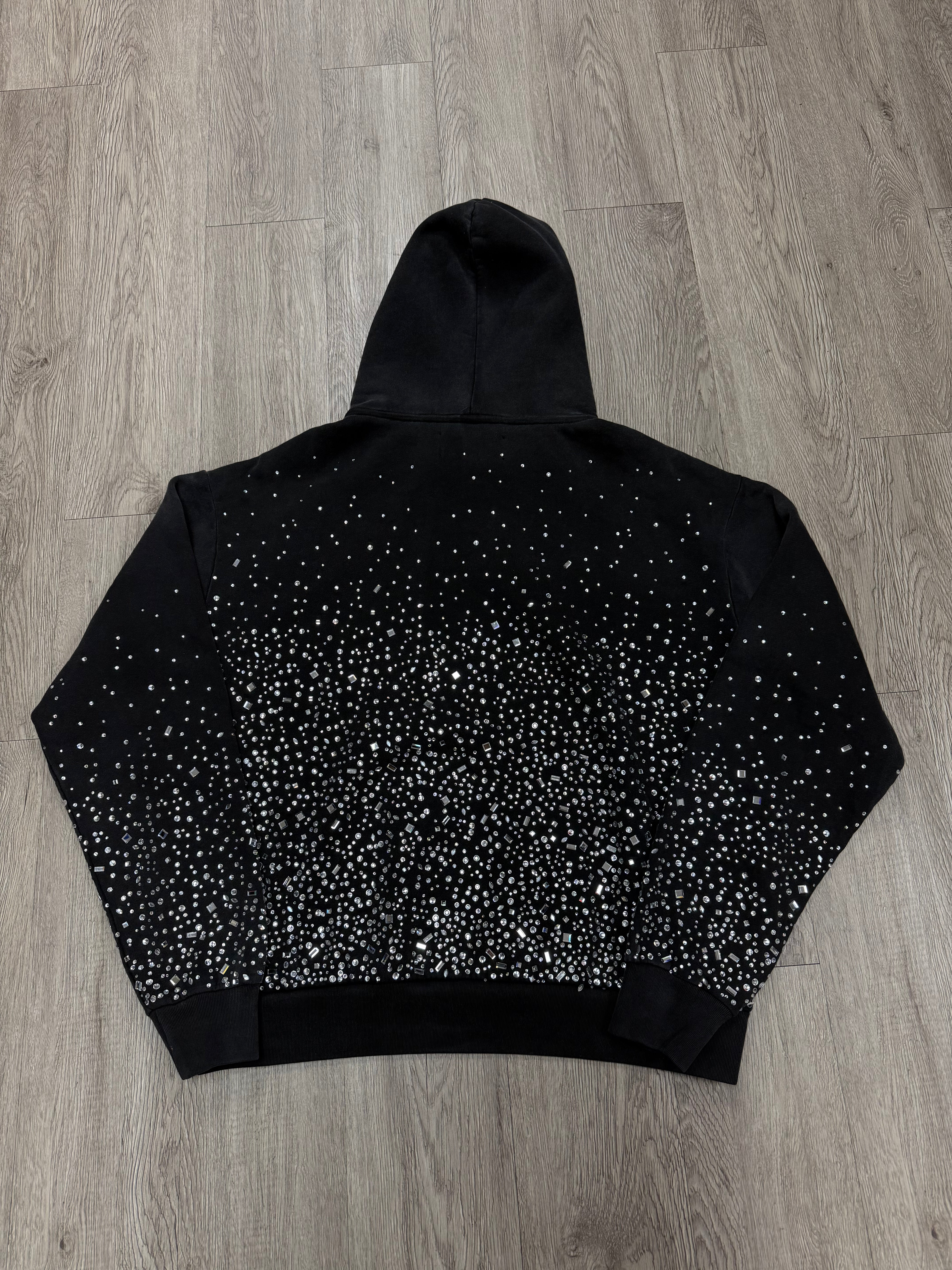 Satoshi Nakamoto Black Shattered Glass Hoodie