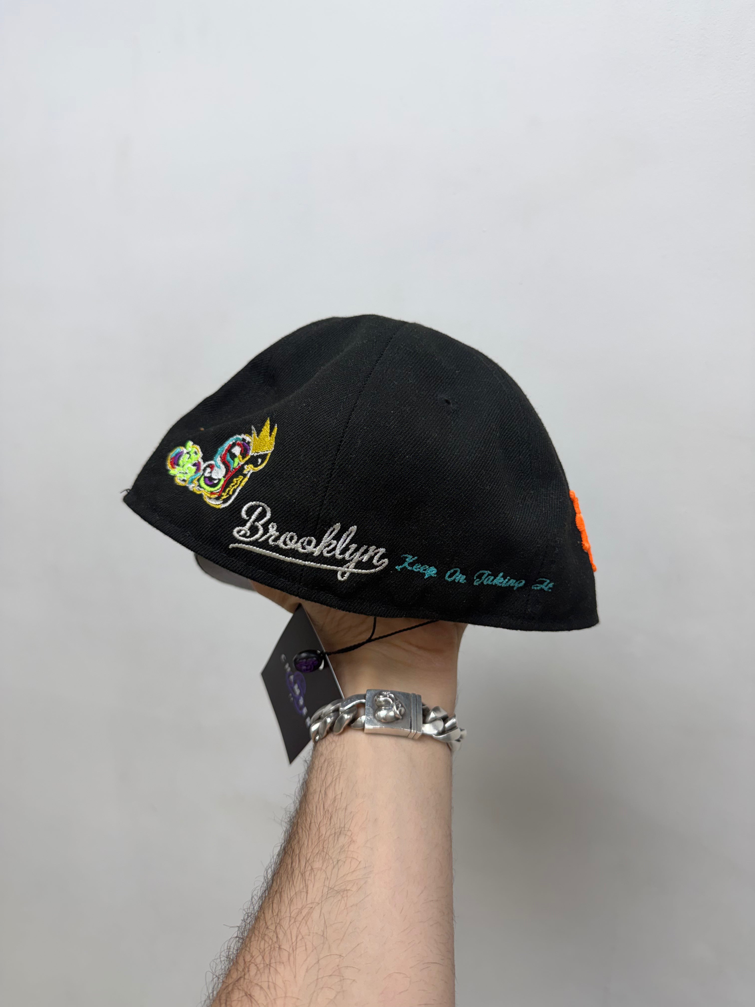 Slo Bucks Black Brooklyn Fitted Hat