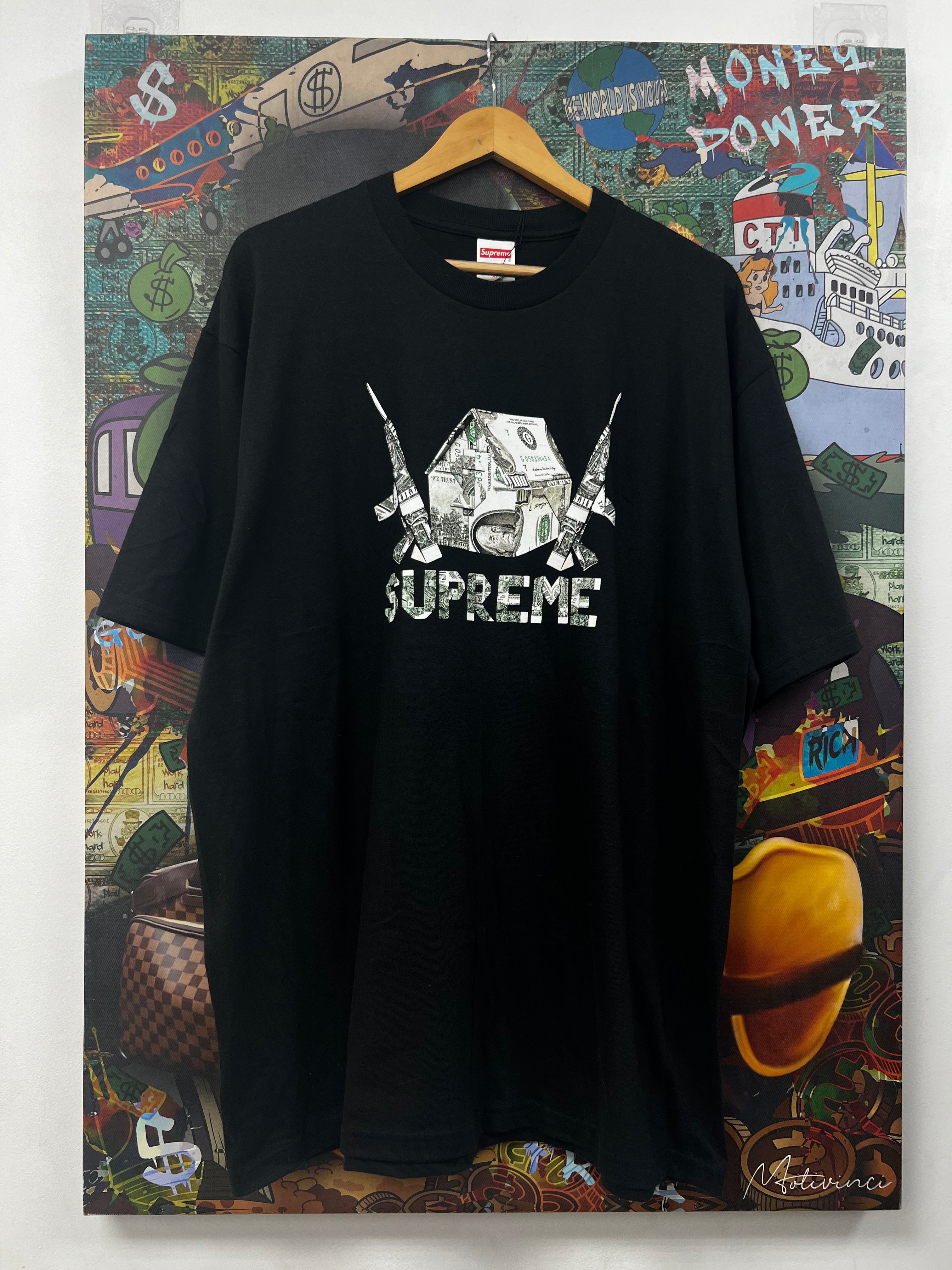 Supreme Black Origami Tee