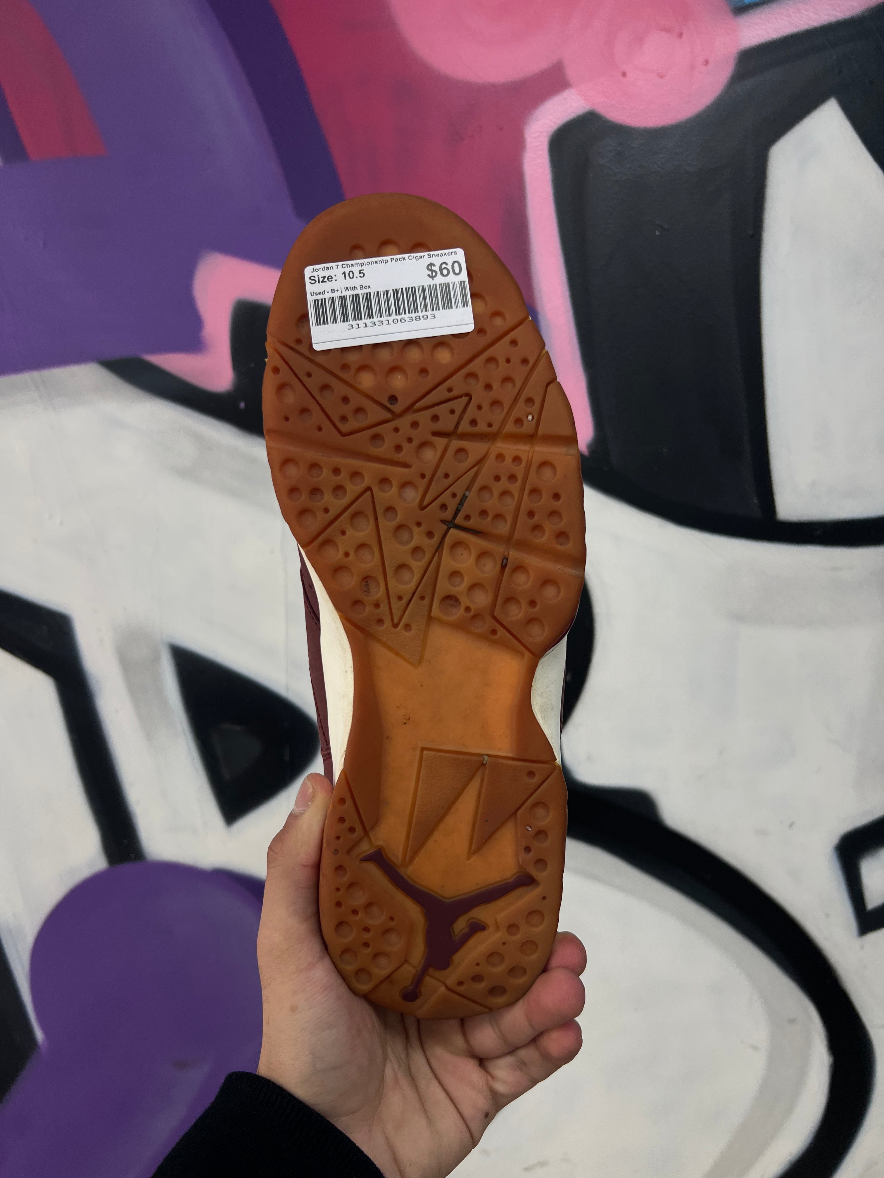 Jordan 7 Championship Pack Cigar Sneakers