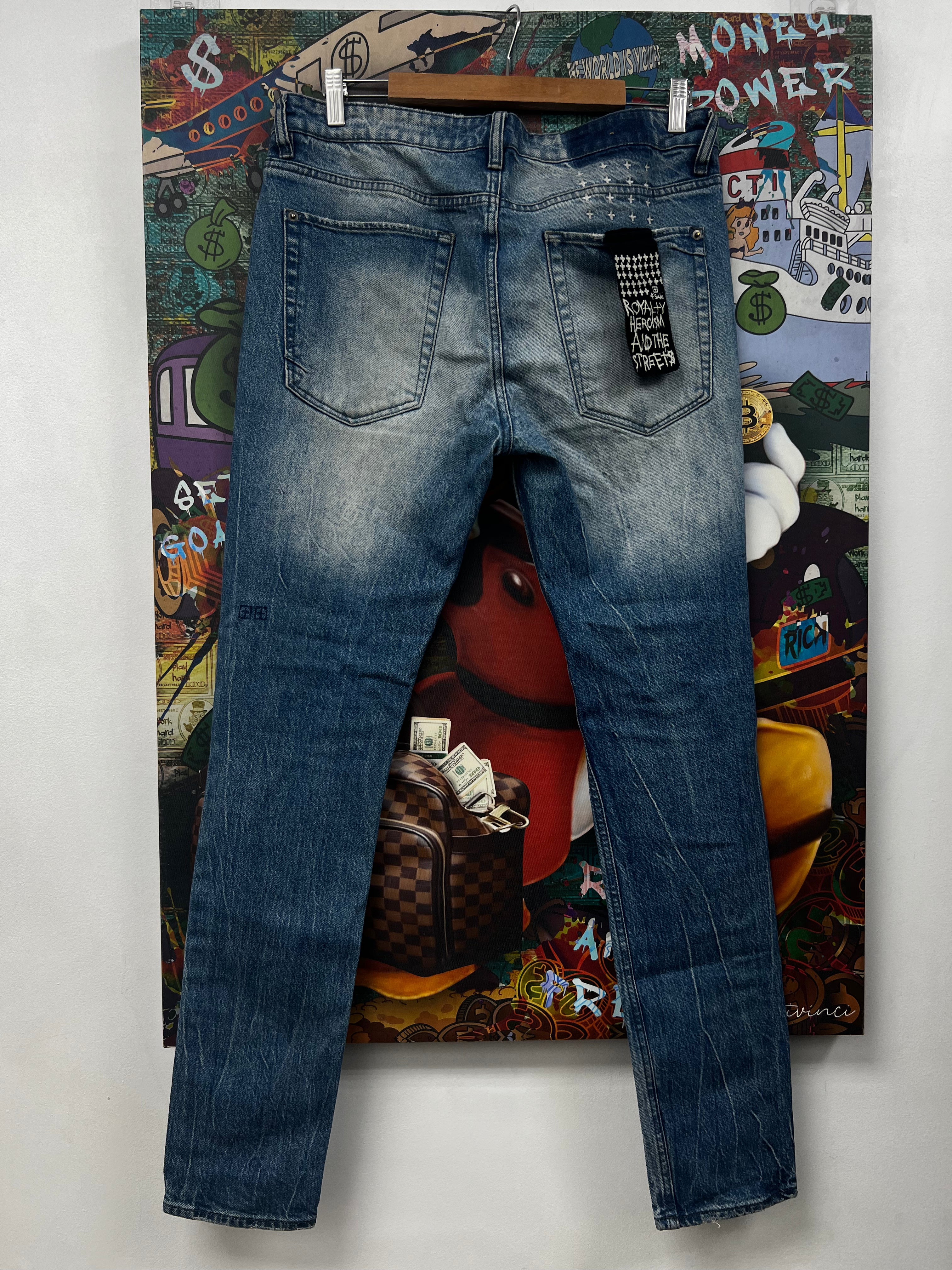 Ksubi Light Wash High Jeans