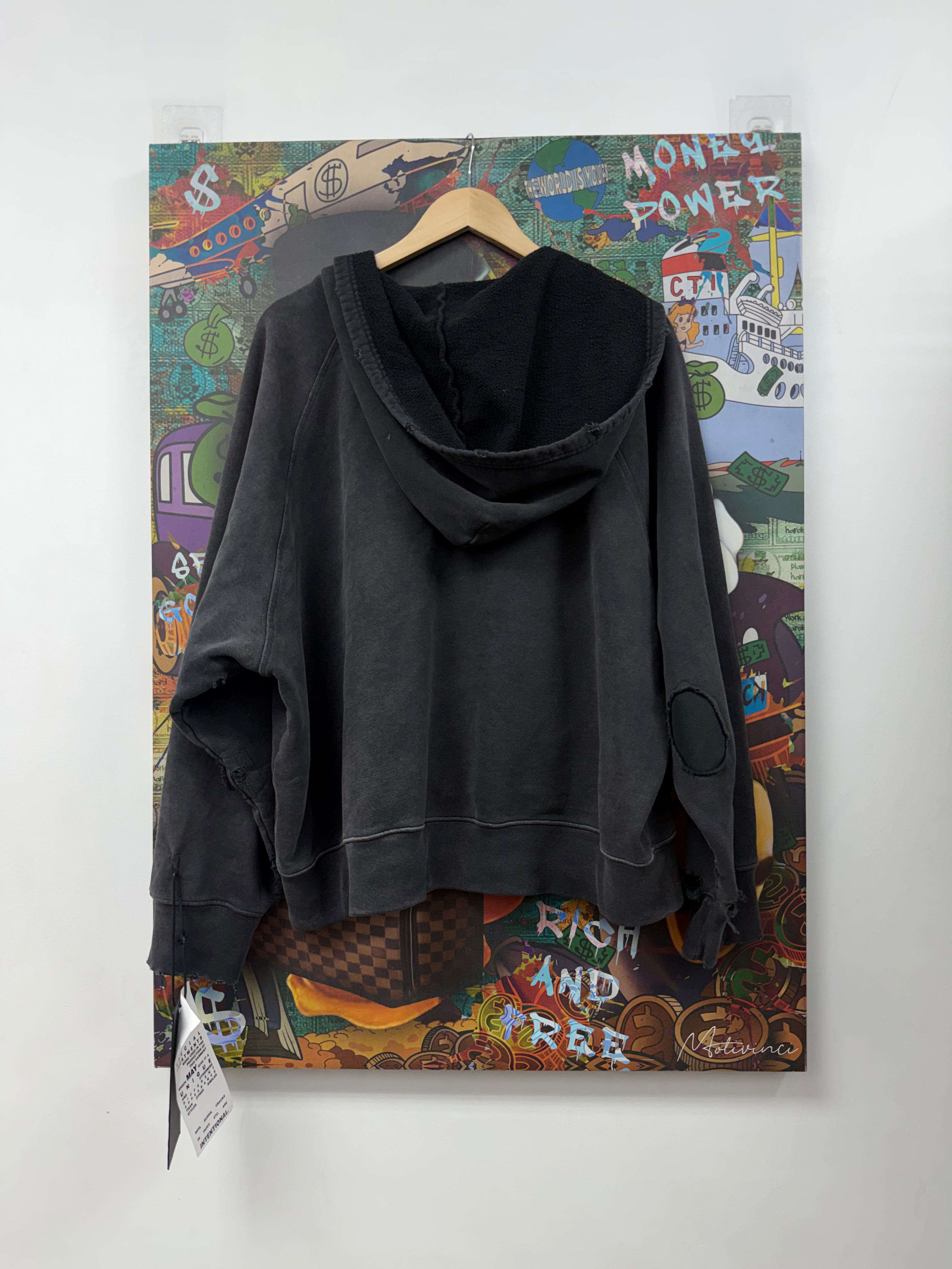 ENFANTS RICHES DÉPRIMÉS Logo Raglan Afterhood Hoodie