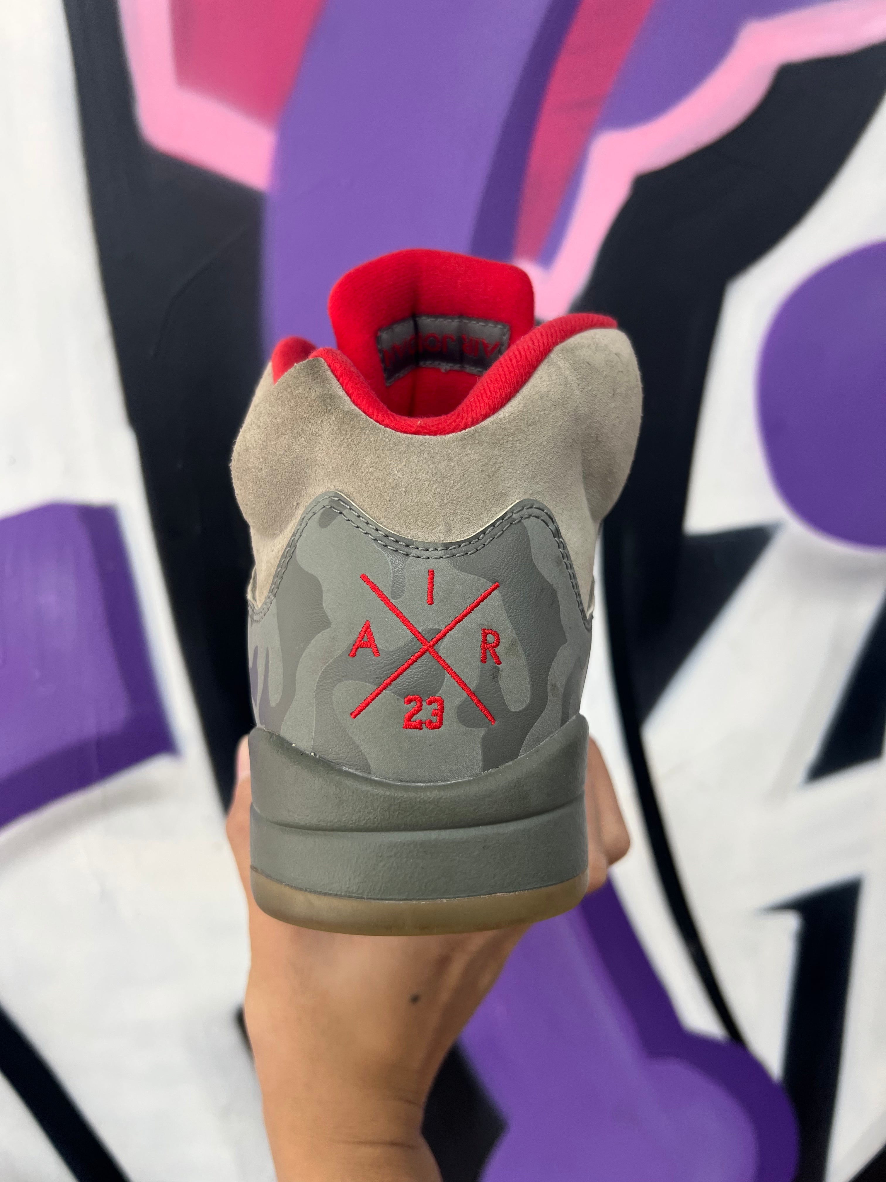 Jordan 5 Camo Sneakers