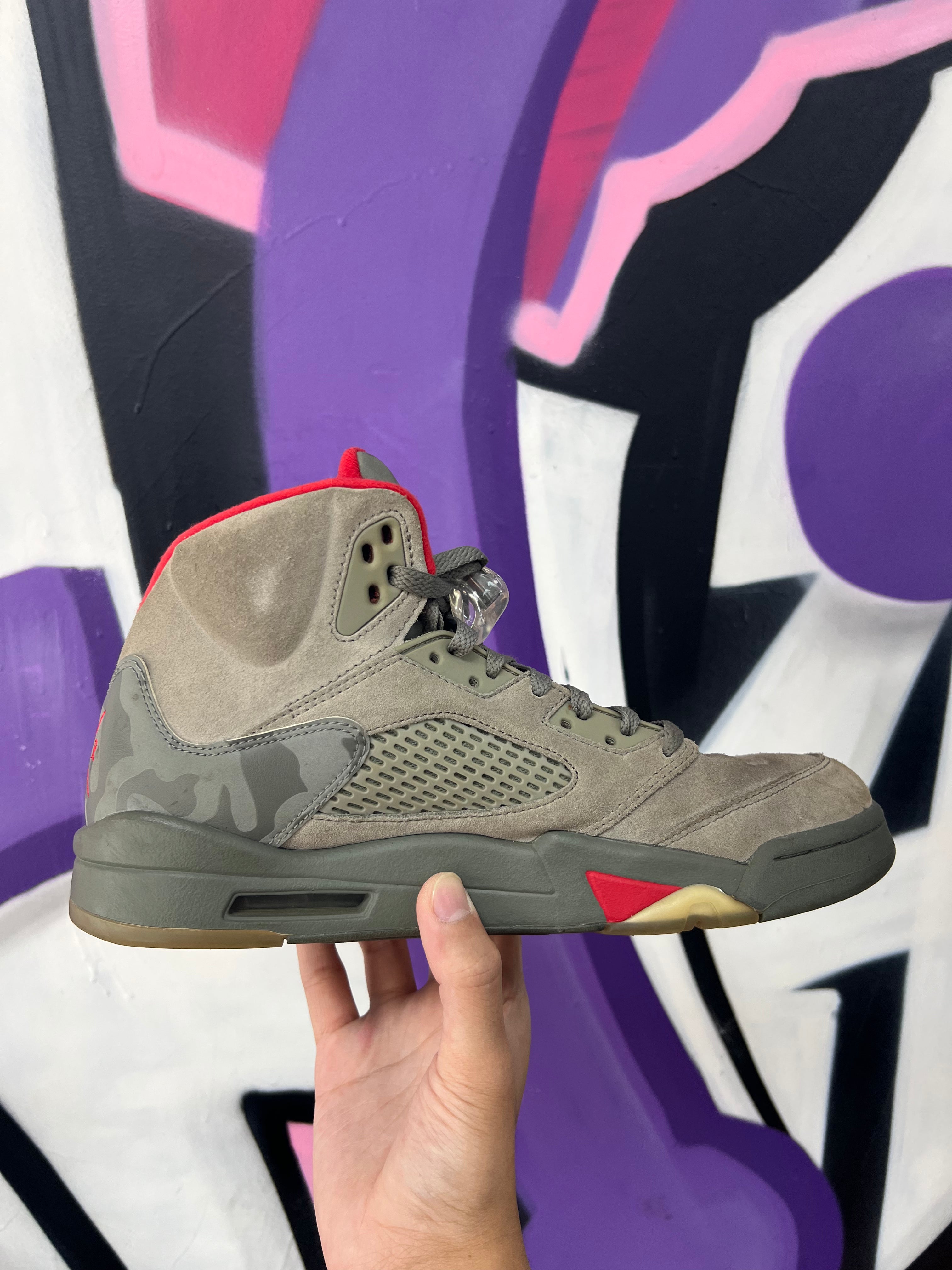 Jordan 5 Camo Sneakers