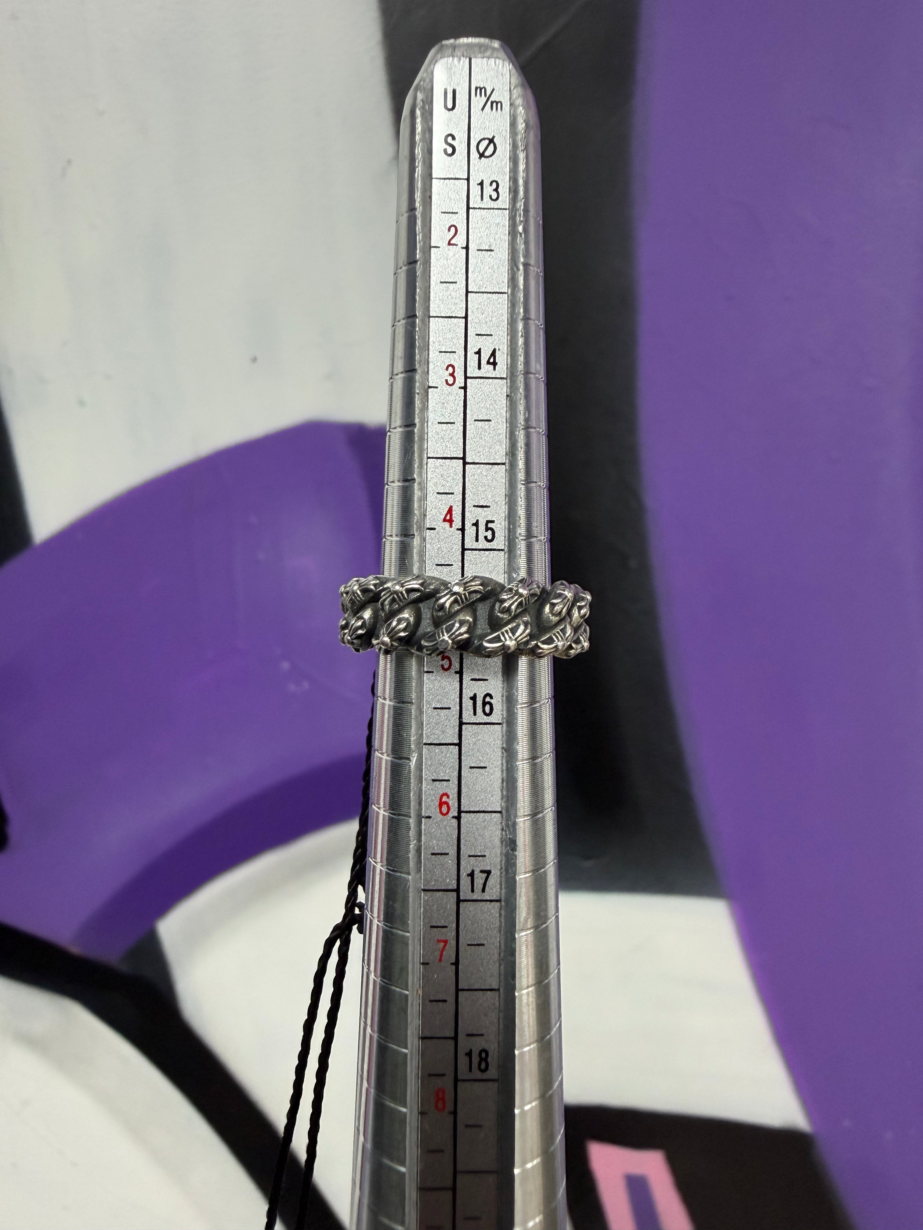 Chrome Hearts .925 Silver Extra Fancy Ring