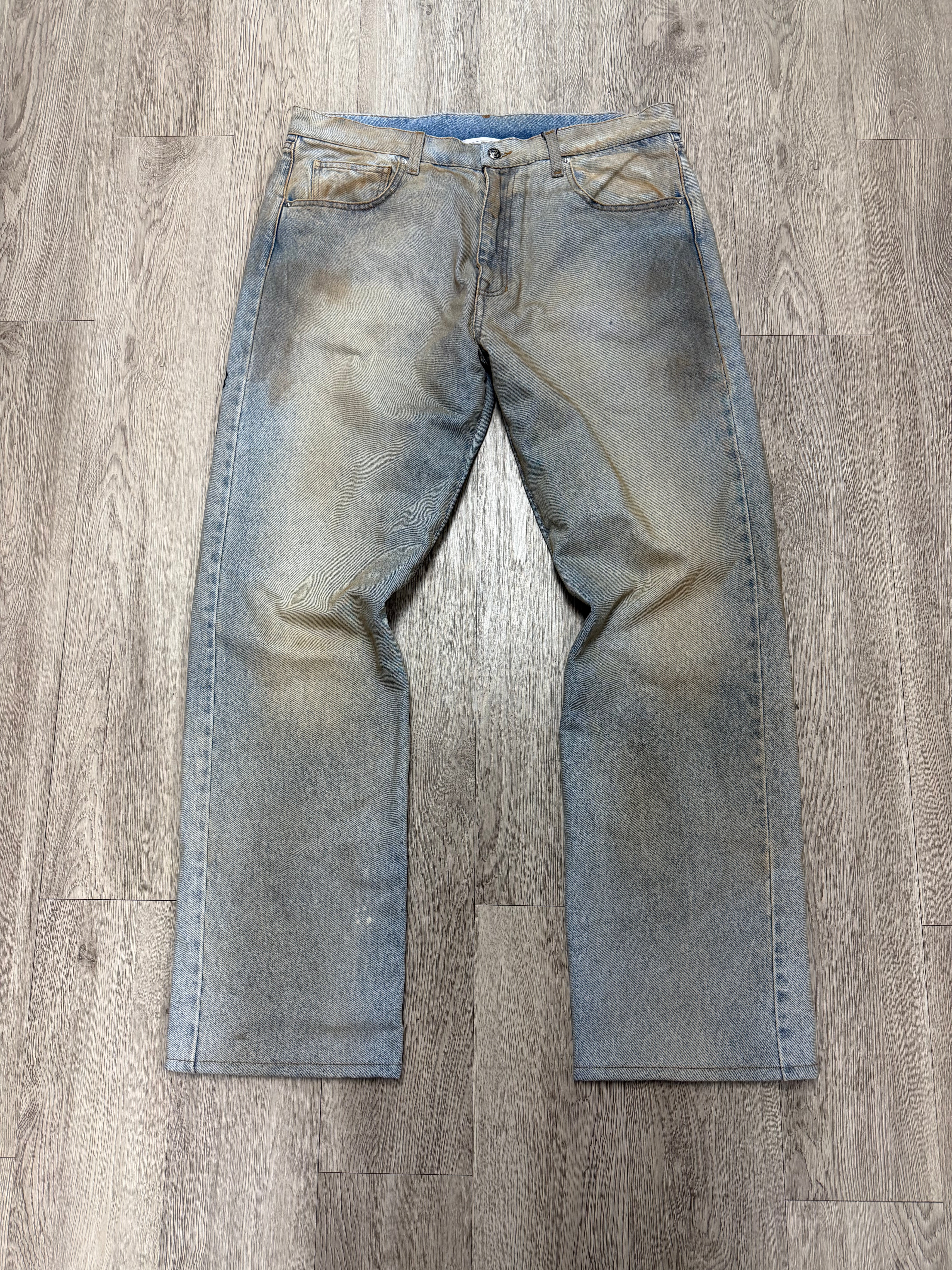 Warren Lotas Vintage Wash Reaper Denim Jeans