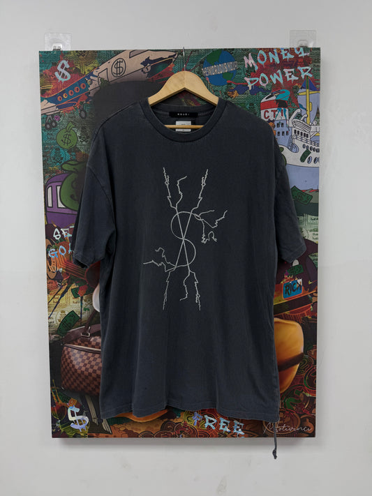 Ksubi XS Tee Grey Used Medium