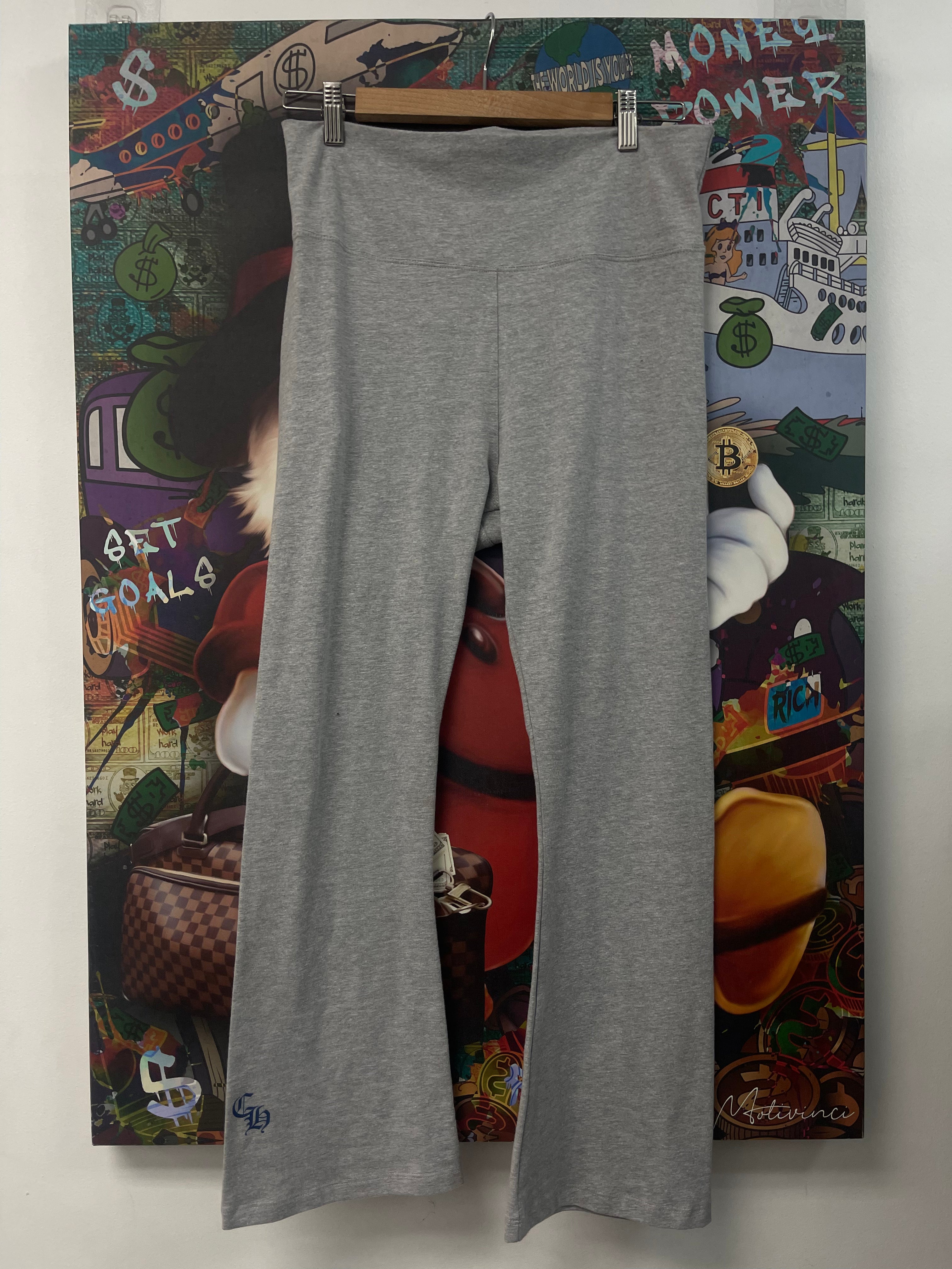 Chrome Hearts Grey Yoga Sweatpants