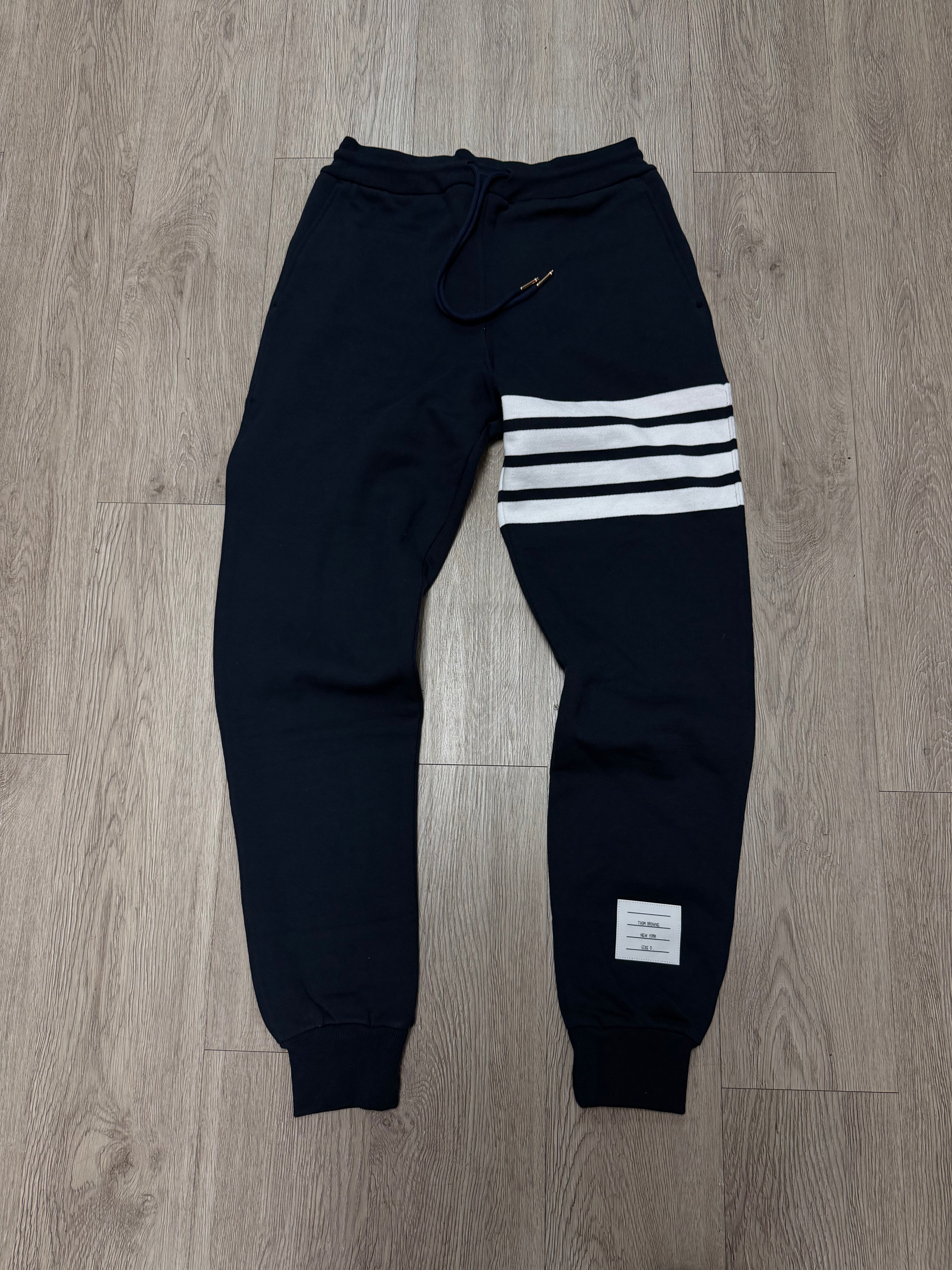 Thom Browne Navy White Bar (00) Sweat