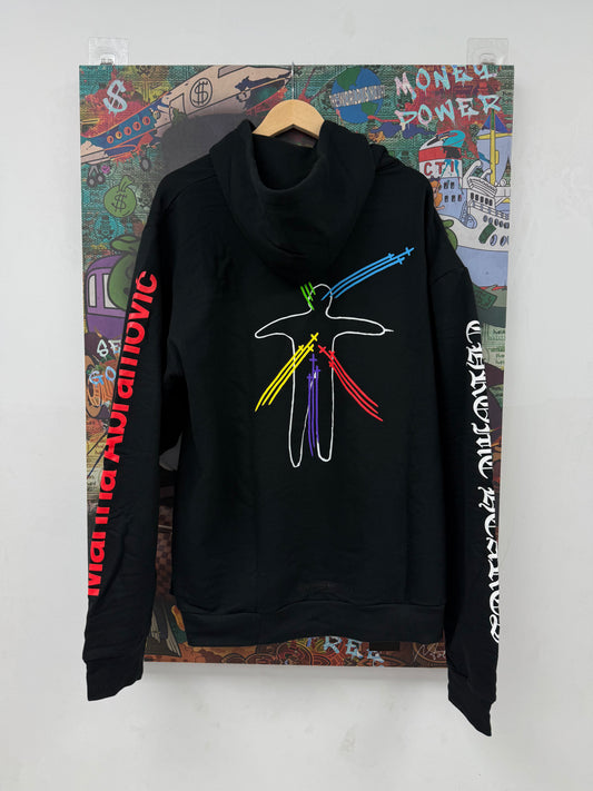 Chrome Hearts Marina Abramovic Hoodie Black Multi New XL