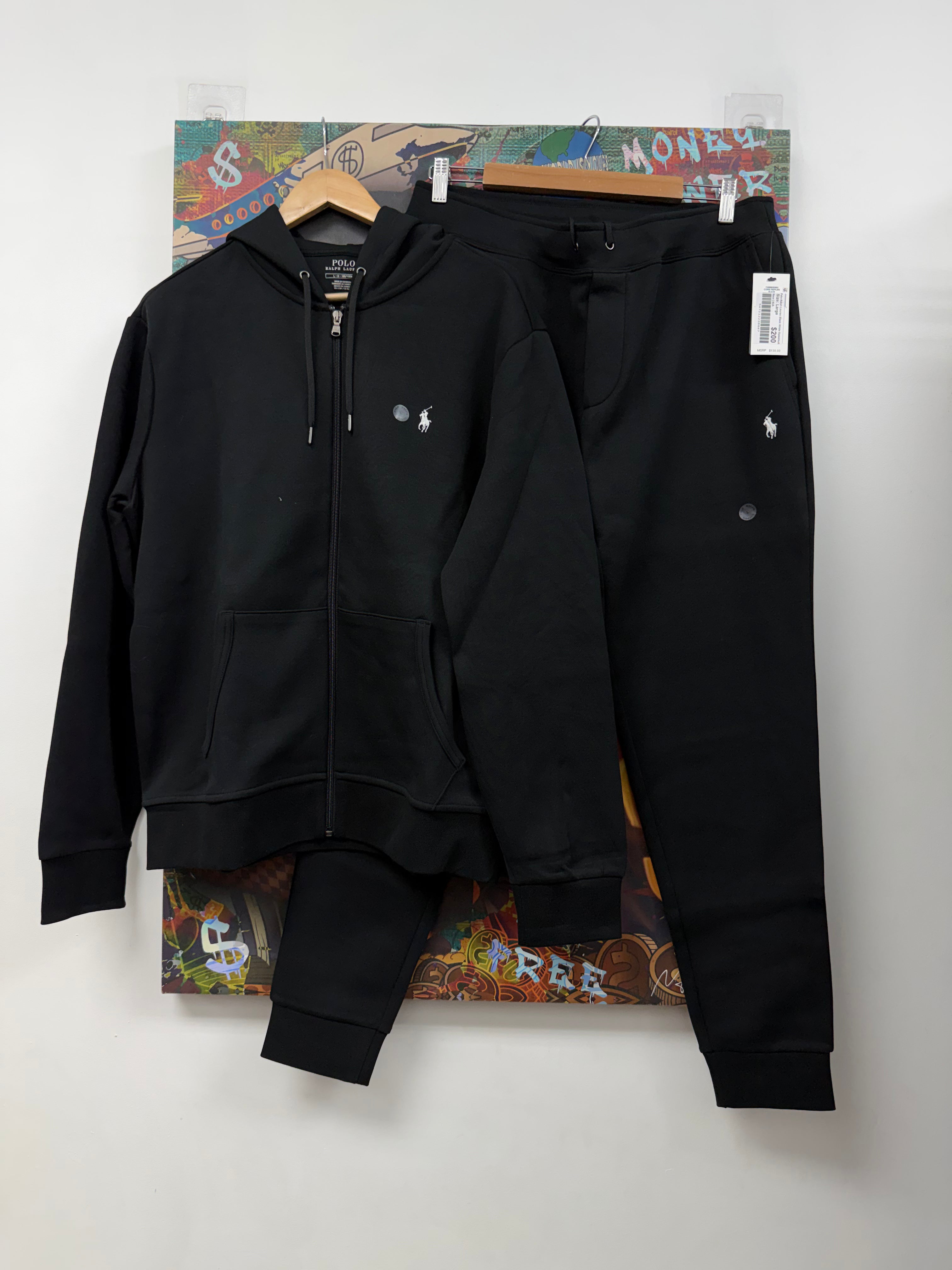Polo Ralph Lauren Black White Sweatsuit