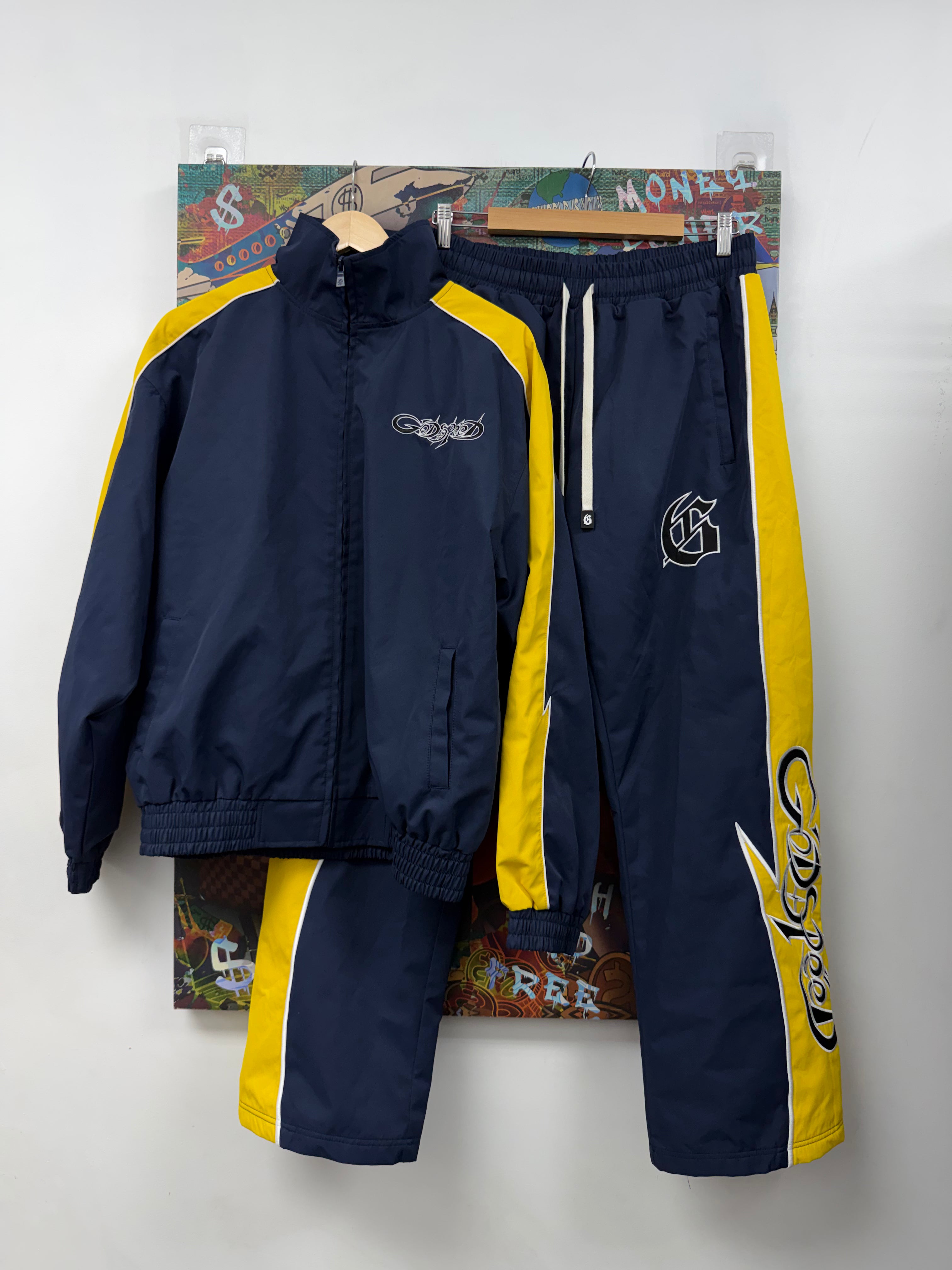 Godspeed Navy Yellow TrackSuit