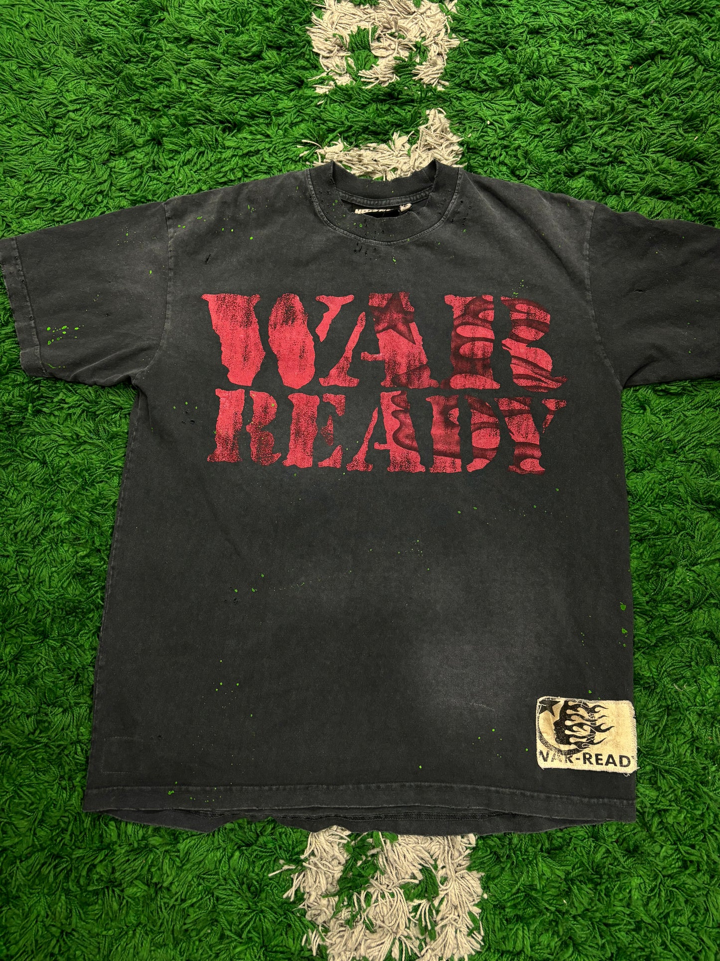 Hellstar War Ready Tee Black Red New Small With Tags