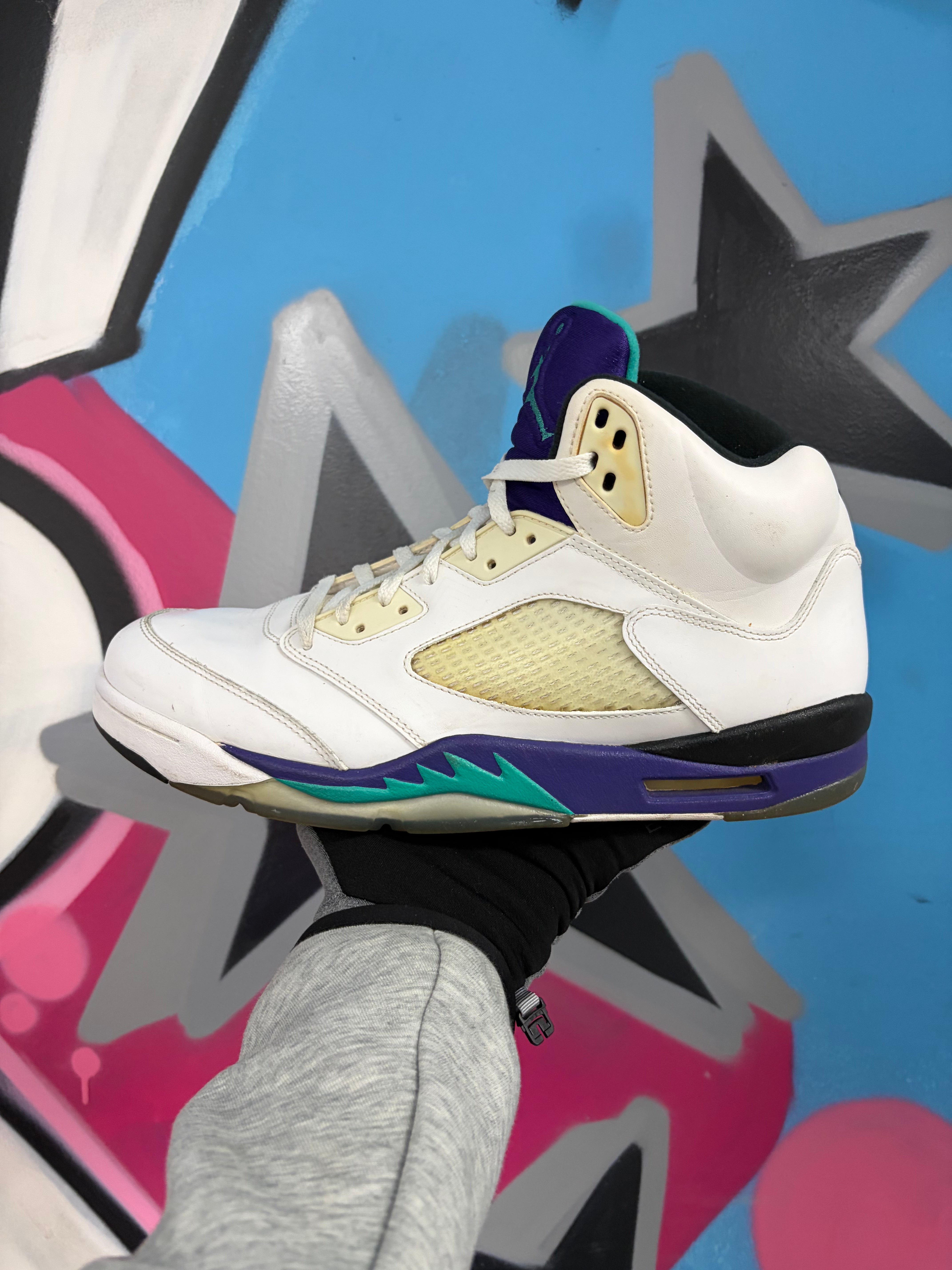 Jordan 5 Grape Sneakers