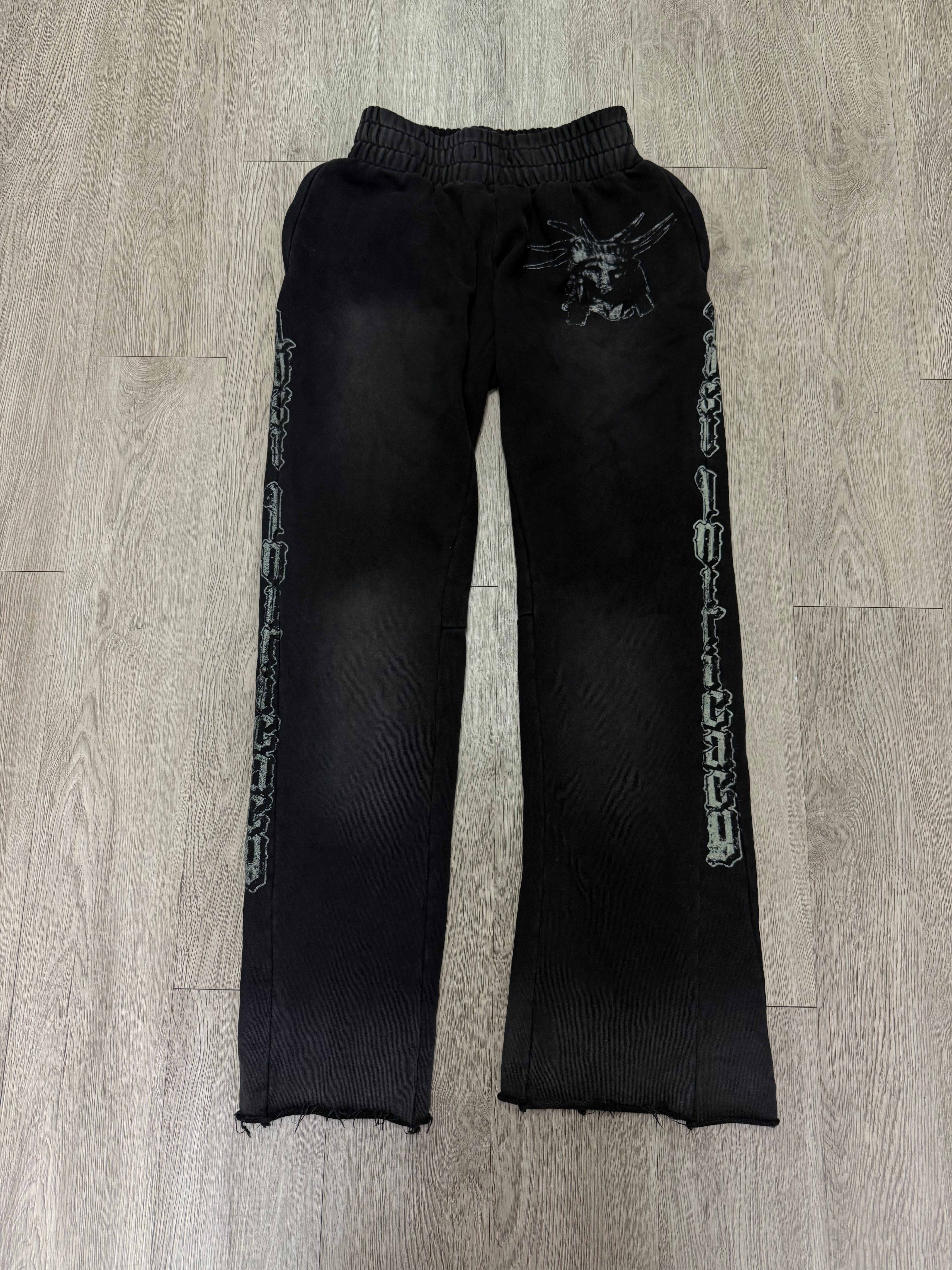 Lost Intricacy Faded Black Sweats