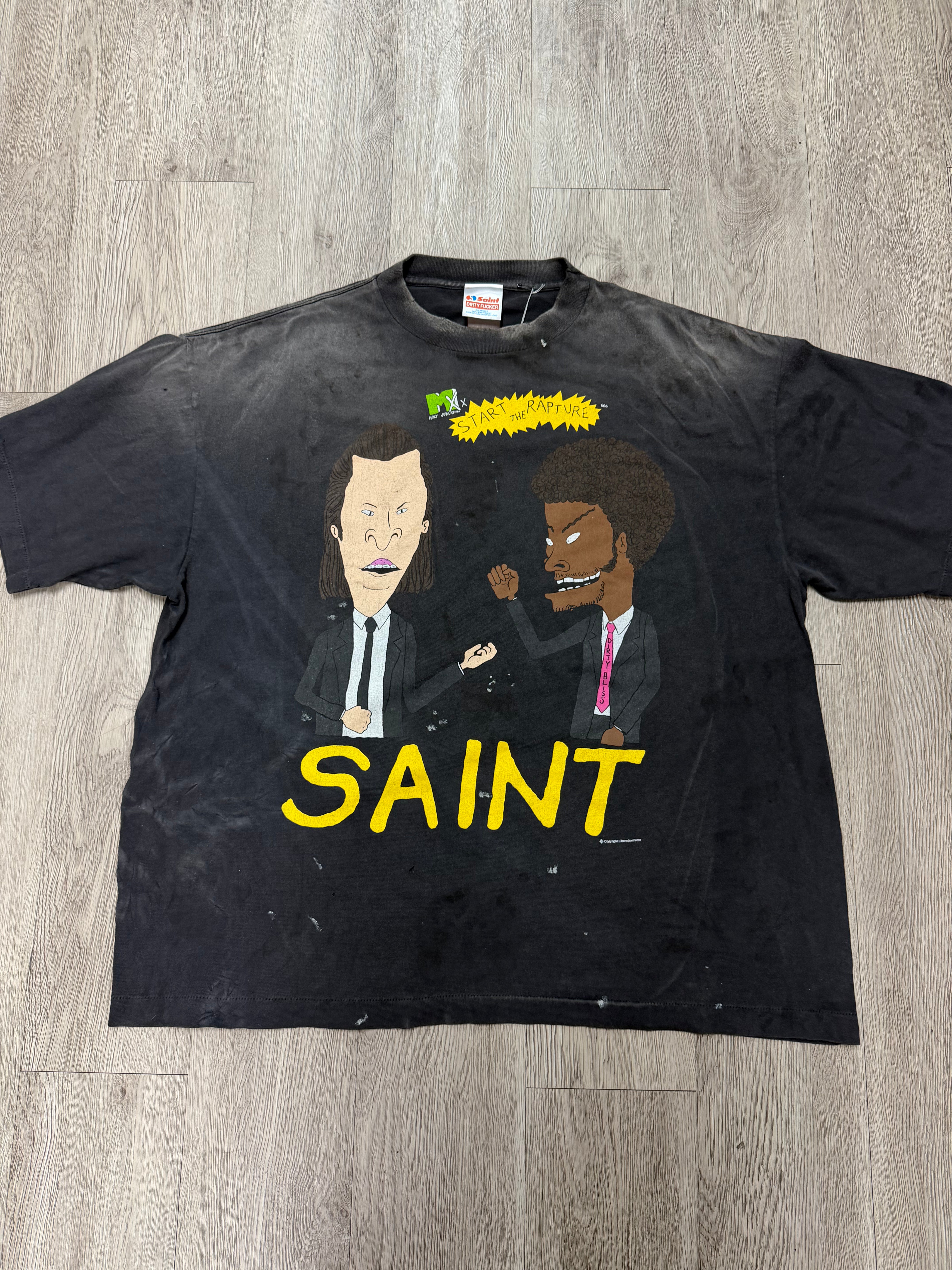 Saint Michael Black Rapture Tee