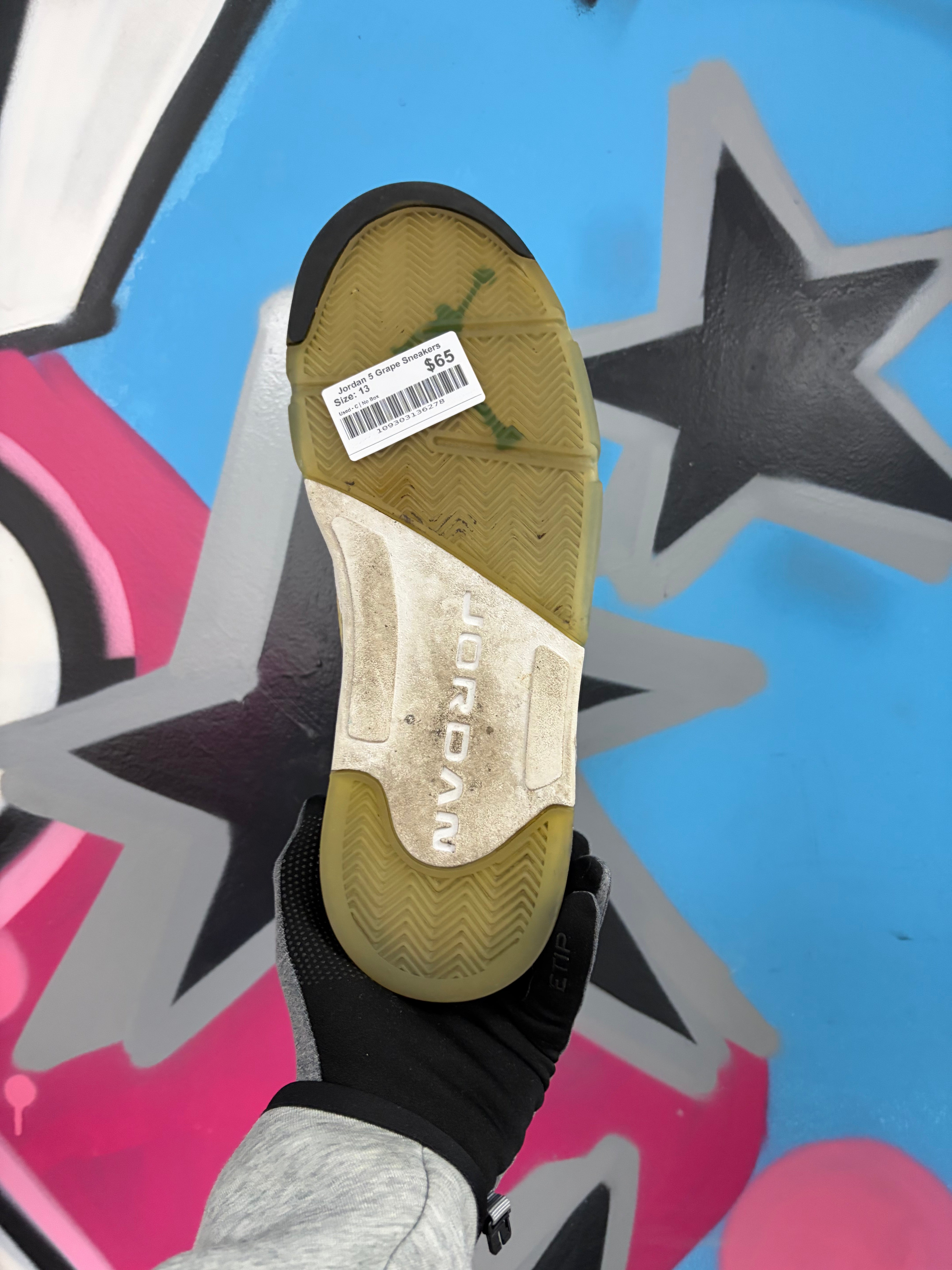 Jordan 5 Grape Sneakers