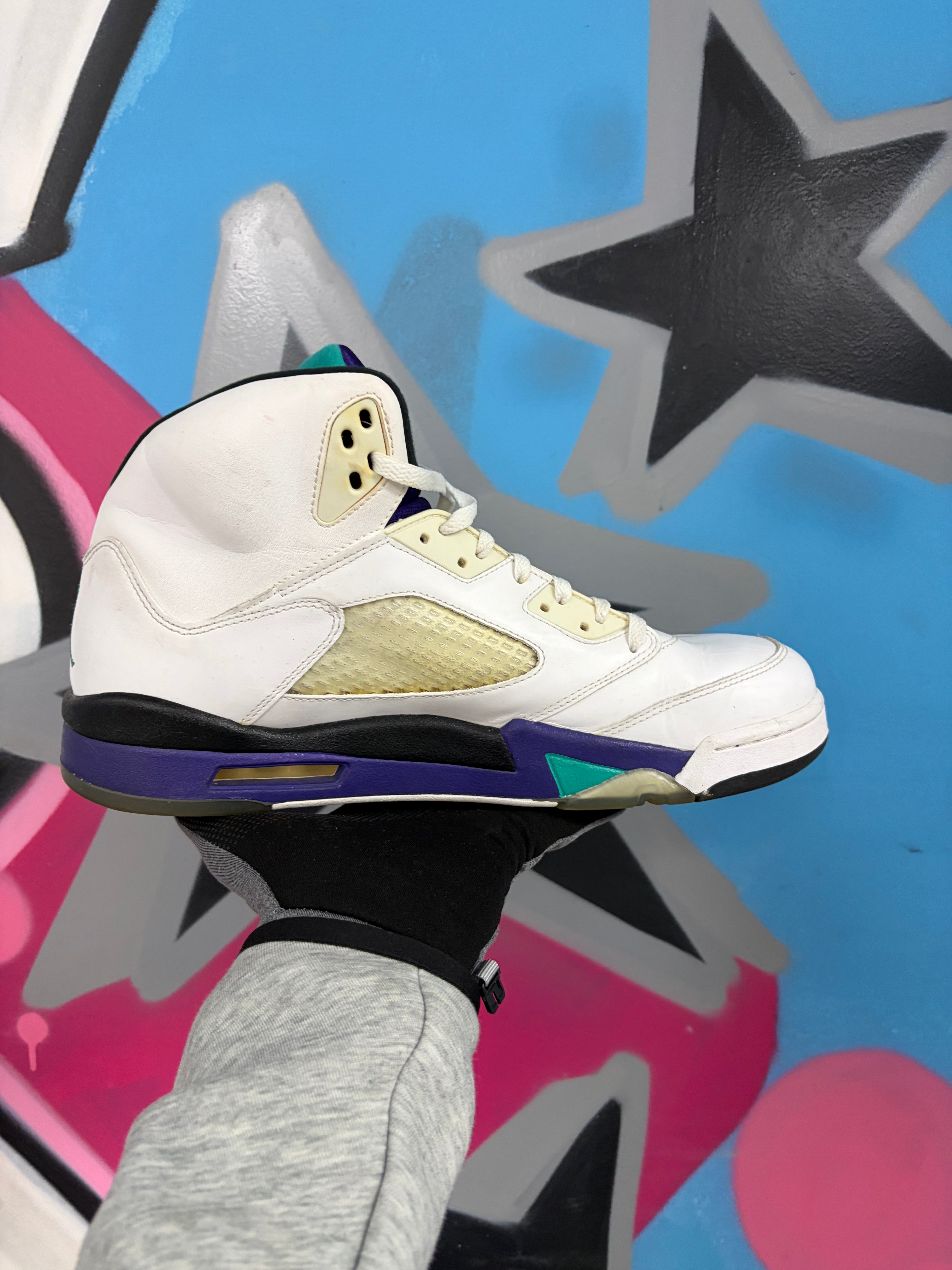Jordan 5 Grape Sneakers