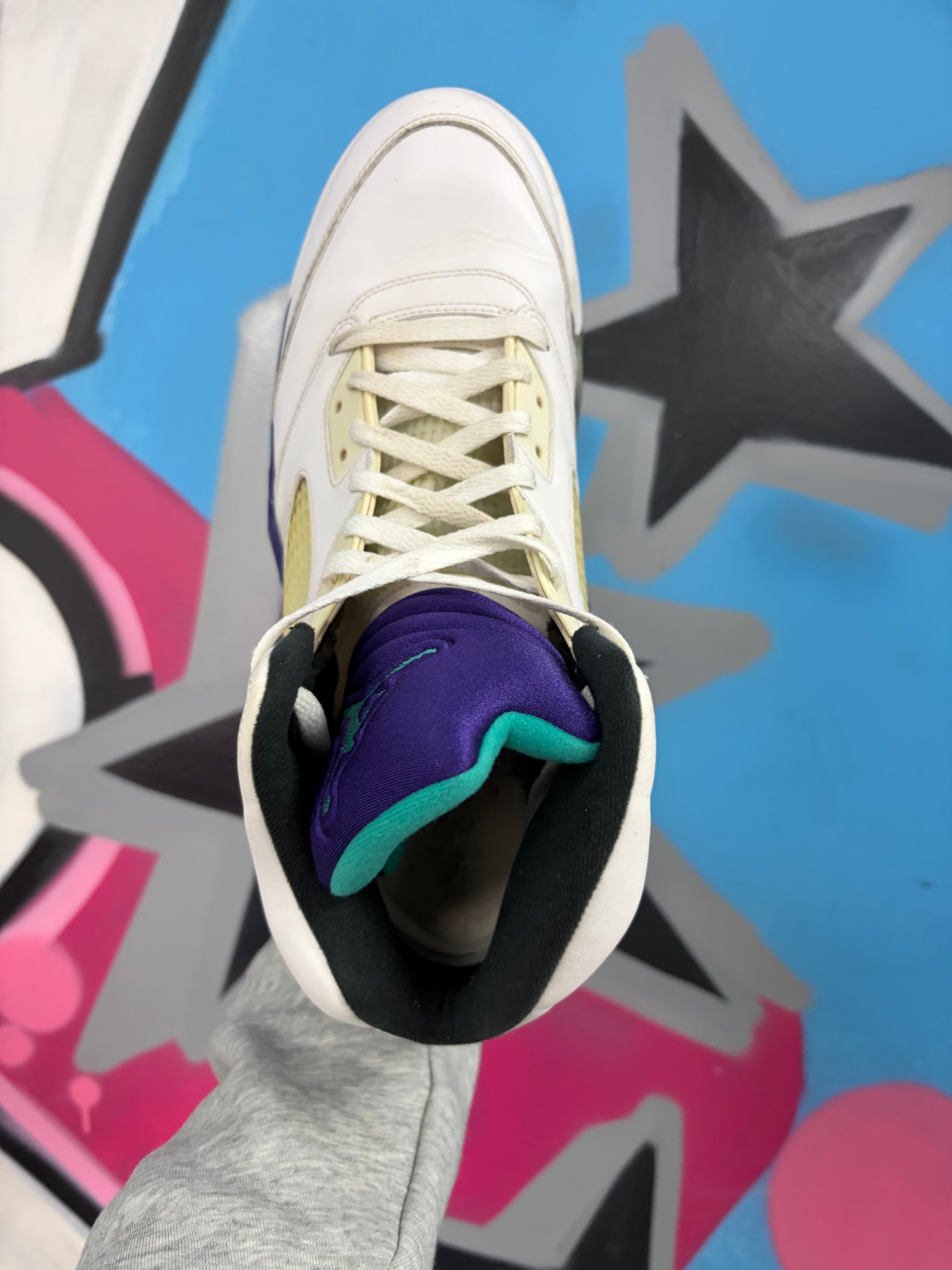 Jordan 5 Grape Sneakers