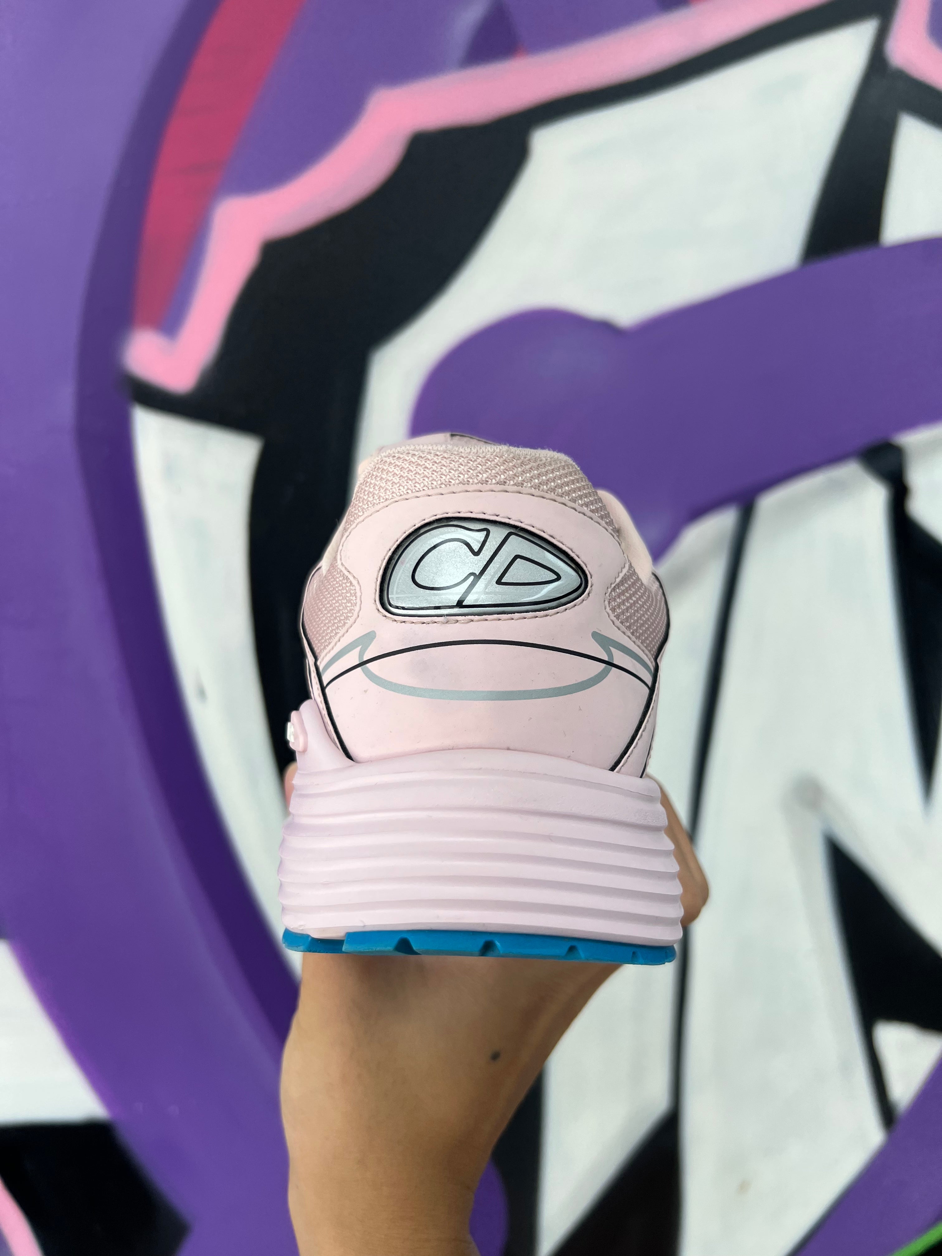 Dior Pink Blue B30 Sneakers