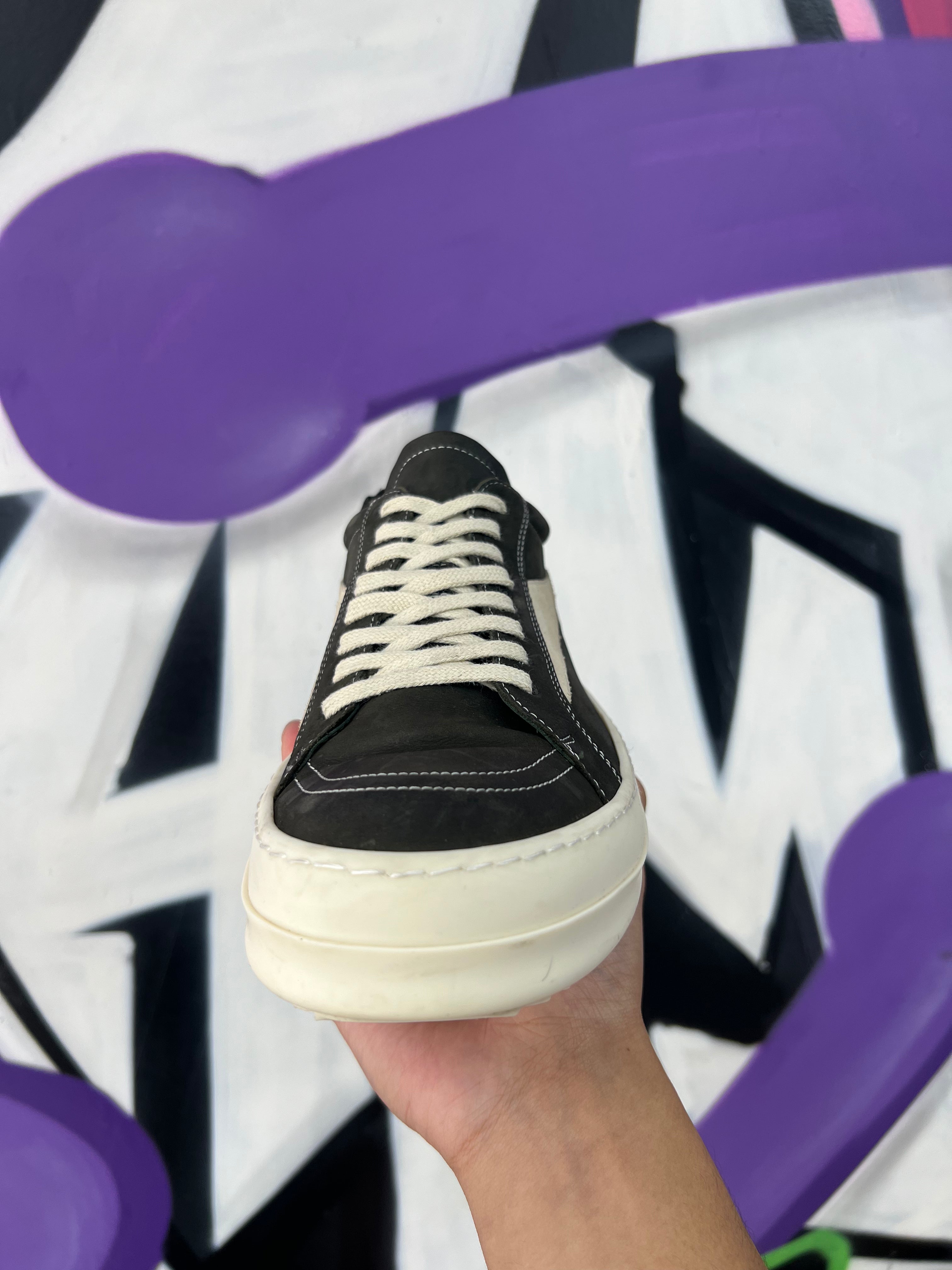 Rick Owens Bosco 'Mainline' Vintage Low Sneakers