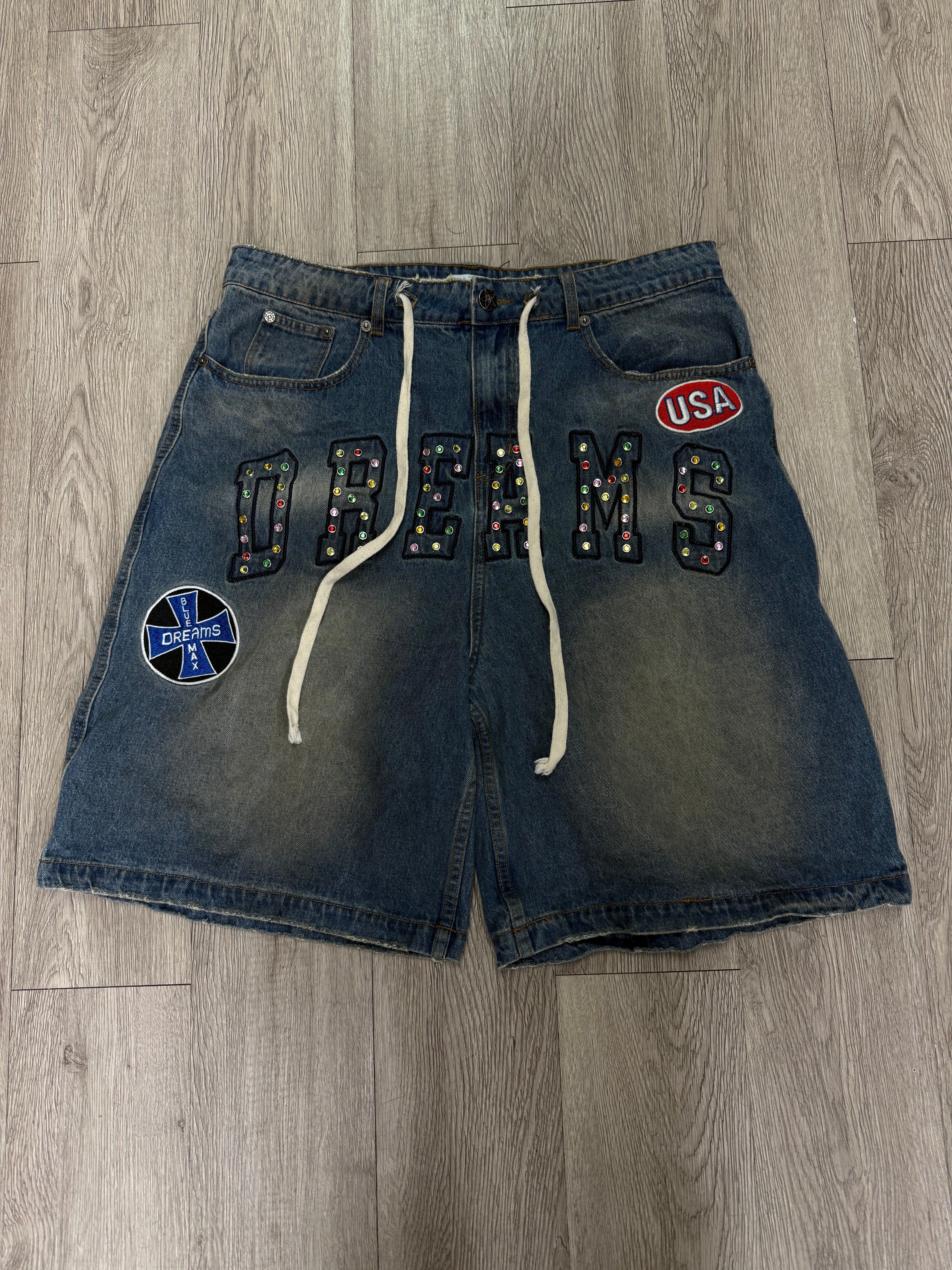 Vale Light Wash Dreams Shorts