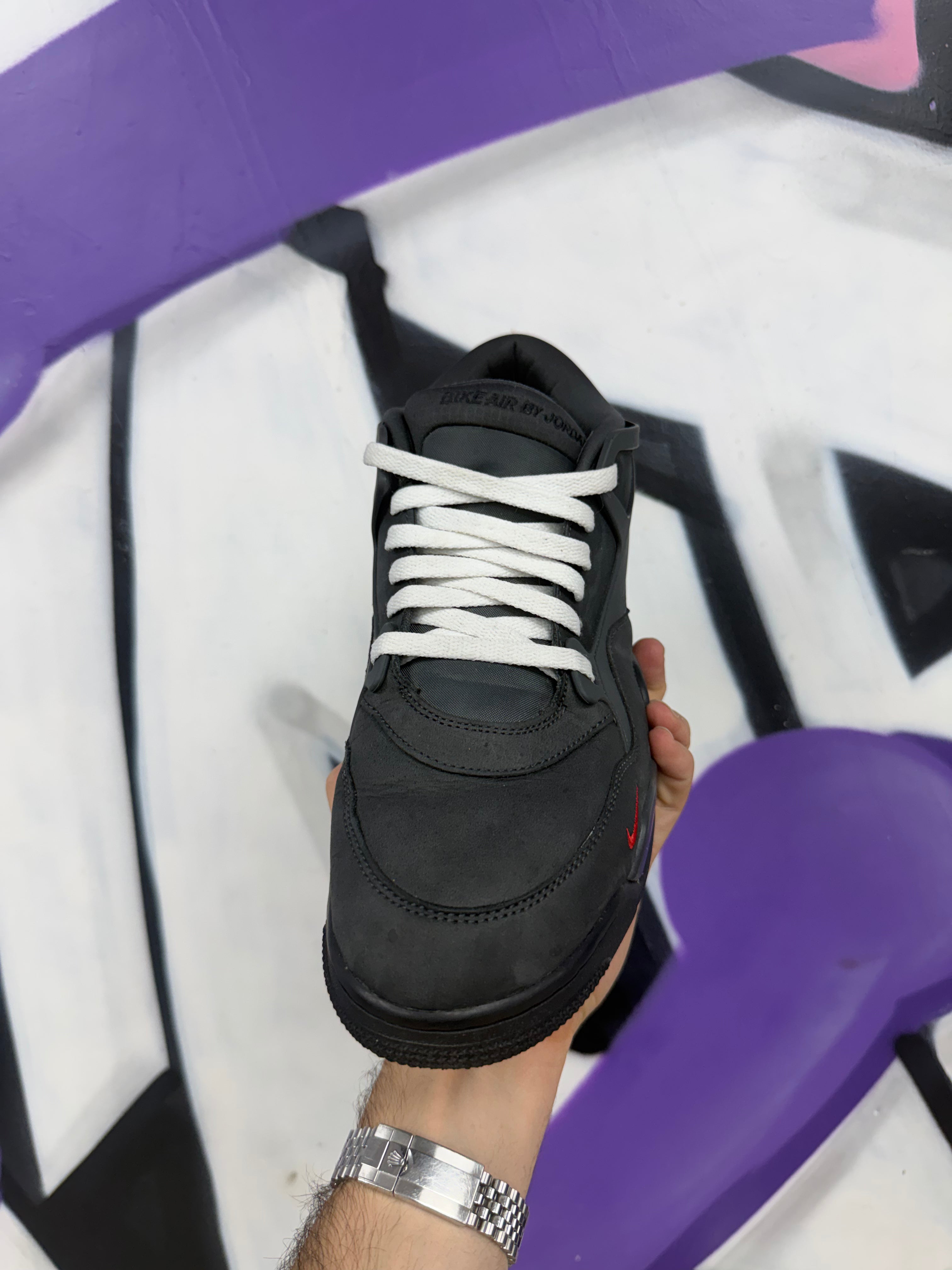 Jordan 4 RM Nigel Sylvester Driveway Grey Sneakers