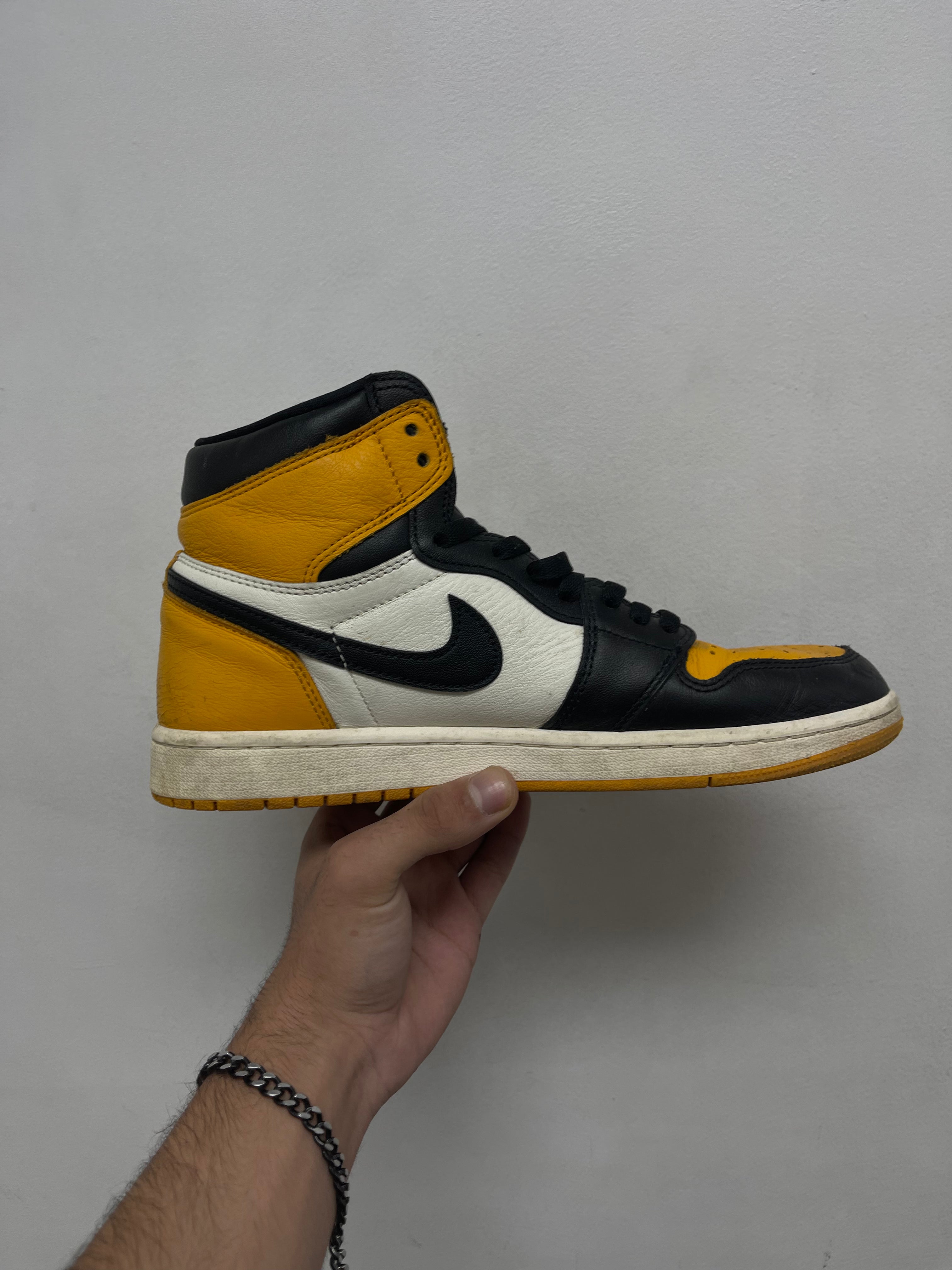 Jordan 1 Taxi Toe Sneakers