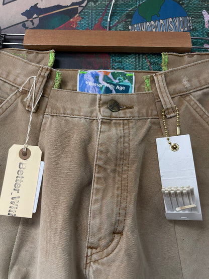 Better With Age Lemon Trouser  New With Tags