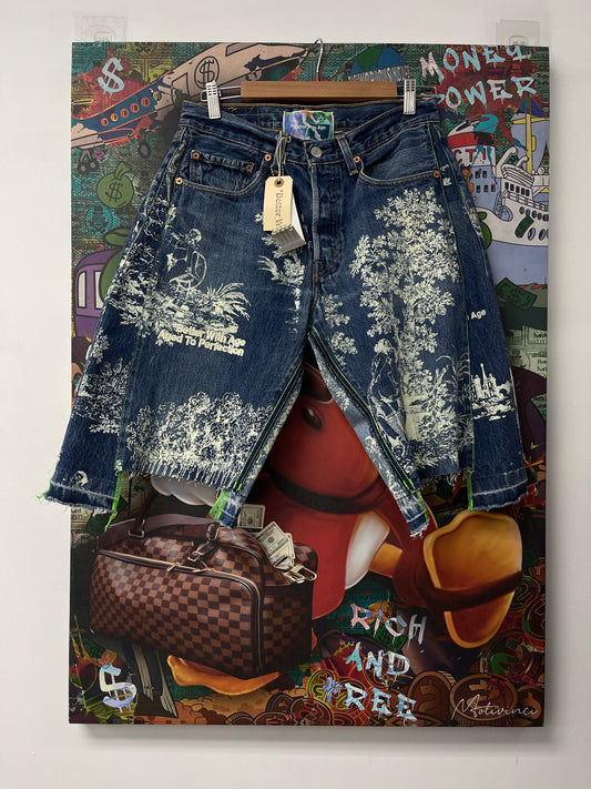 Better With Age Teresa Denim Shorts  New With Tags