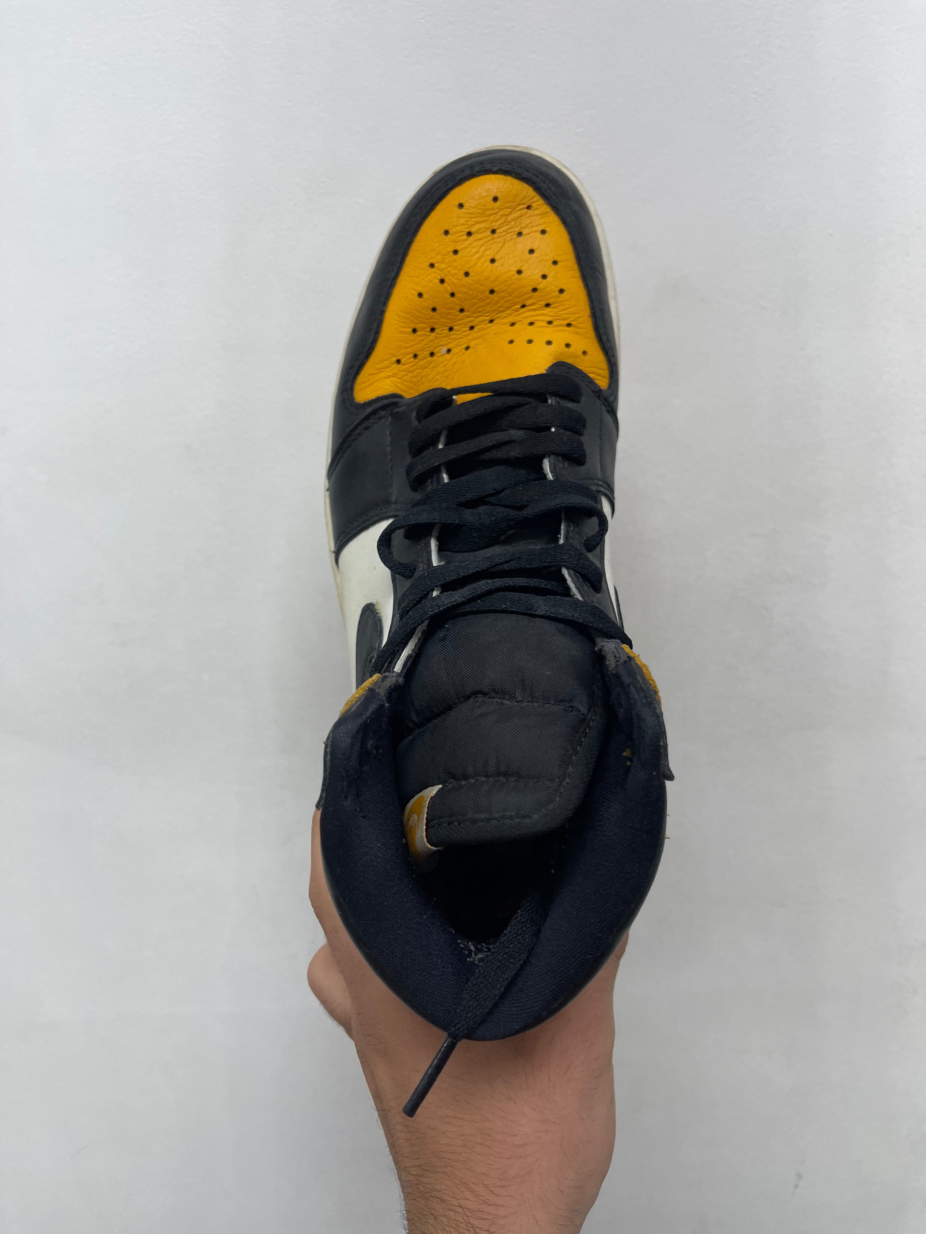 Jordan 1 Taxi Toe Sneakers