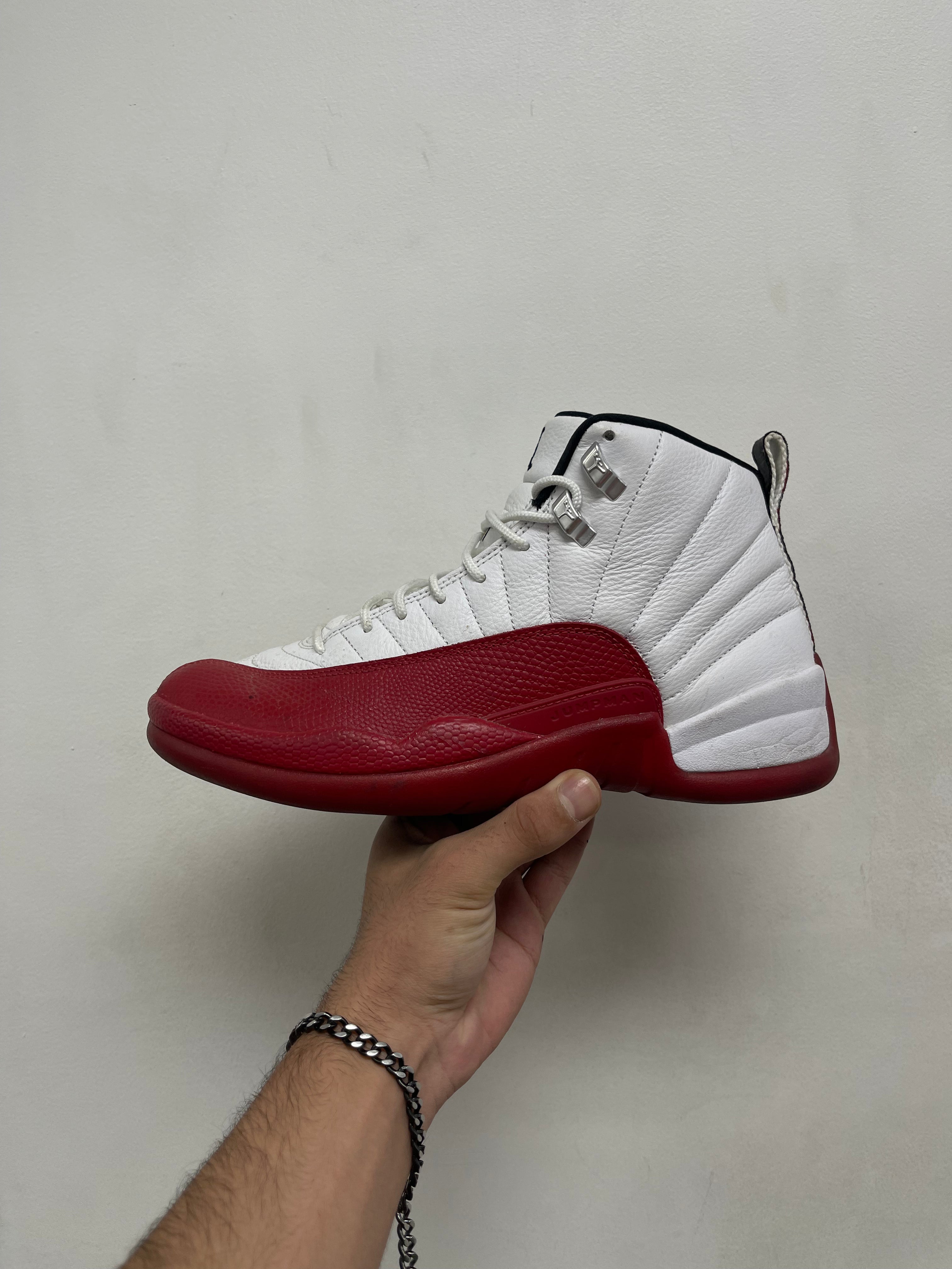 Jordan 12 Cherry Sneakers