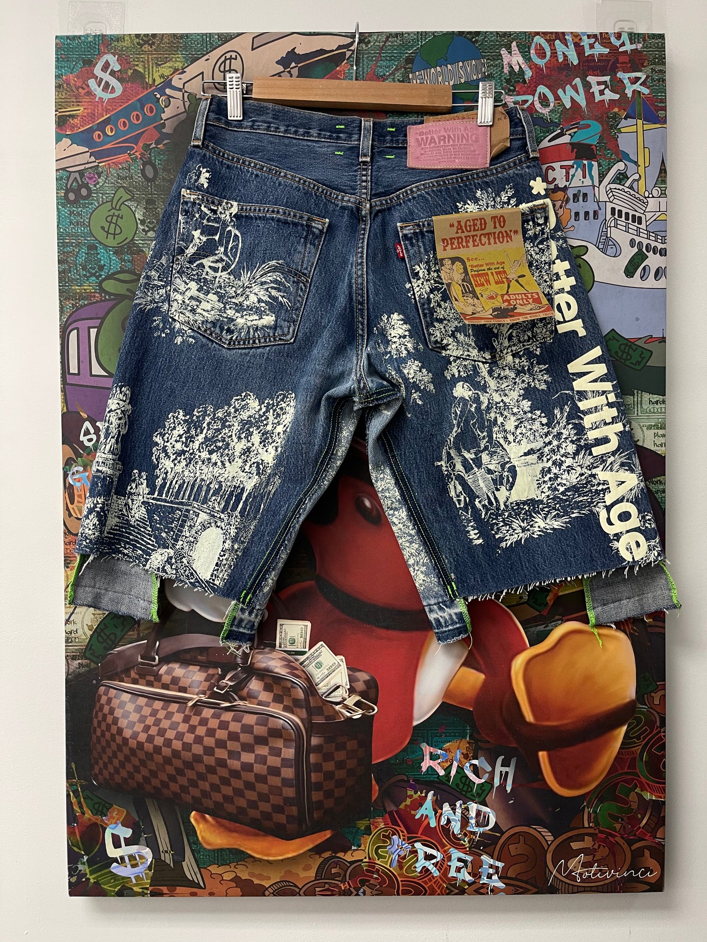 Better With Age Teresa Denim Shorts  New With Tags