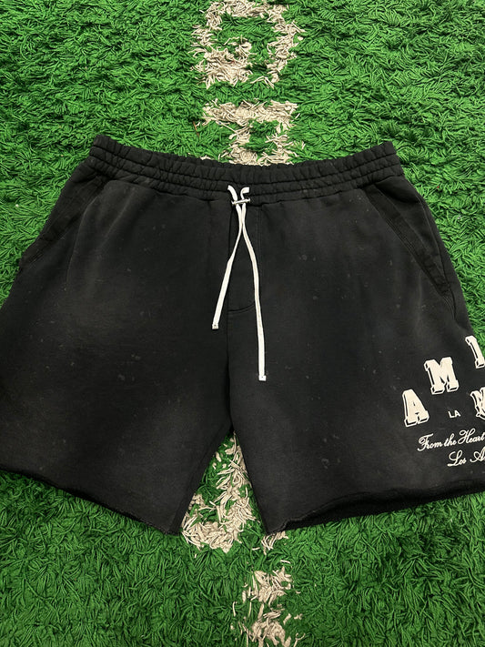 Amiri Collegiate Sweatshorts Black XXL Used