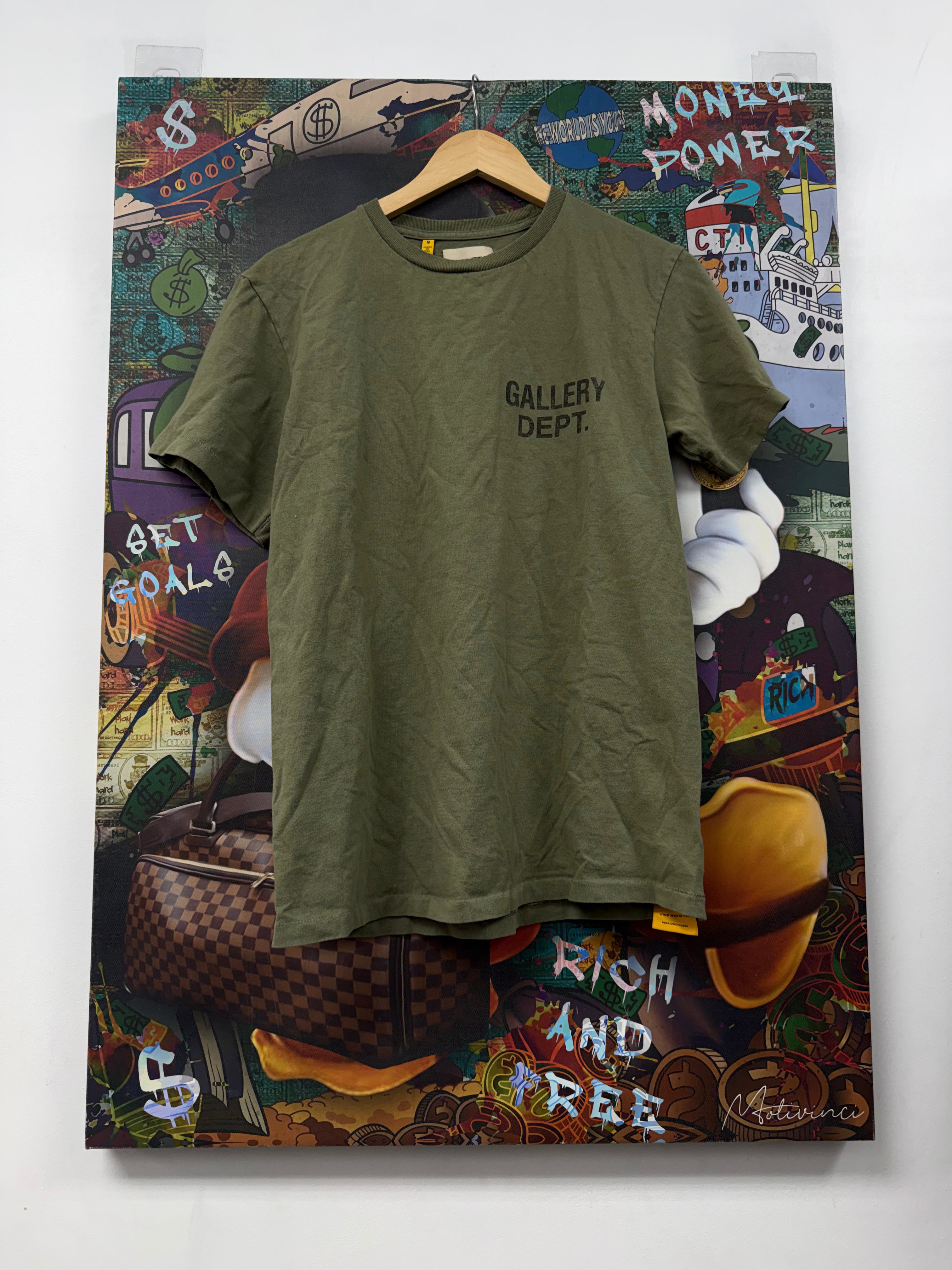 Gallery Dept Olive Souvenir Tee