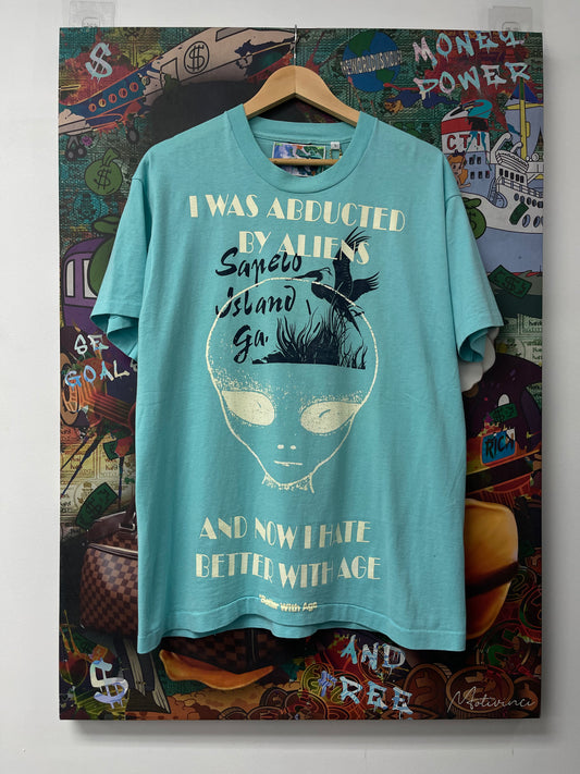 Better With Age Abducted Tee New With Tags