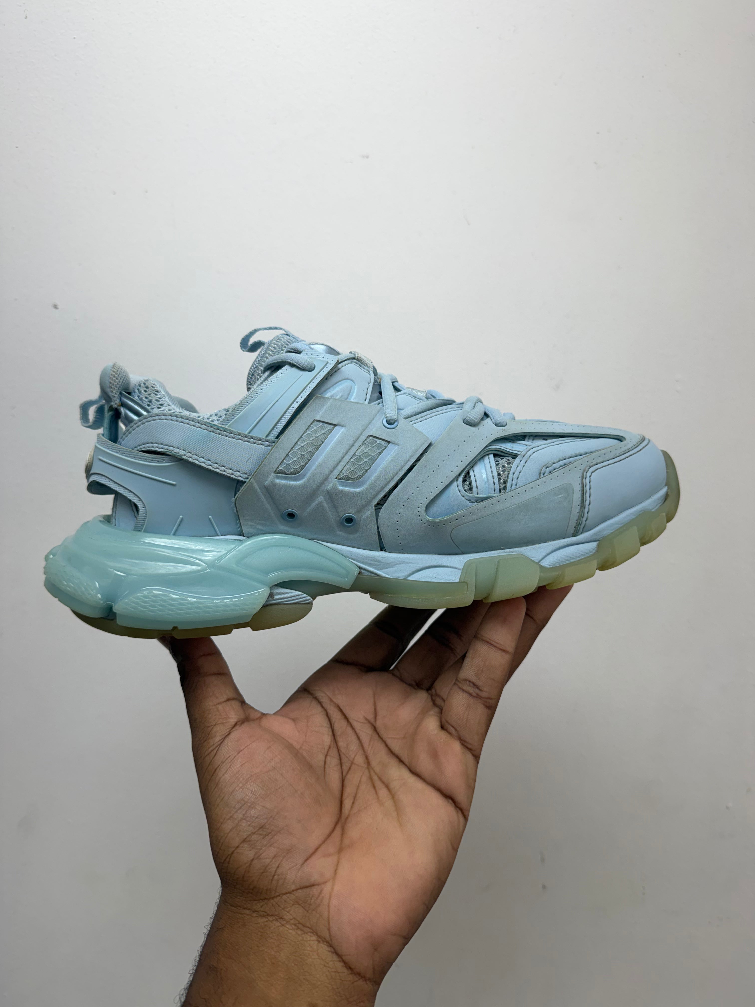 Balenciaga Baby Blue Track Sneakers