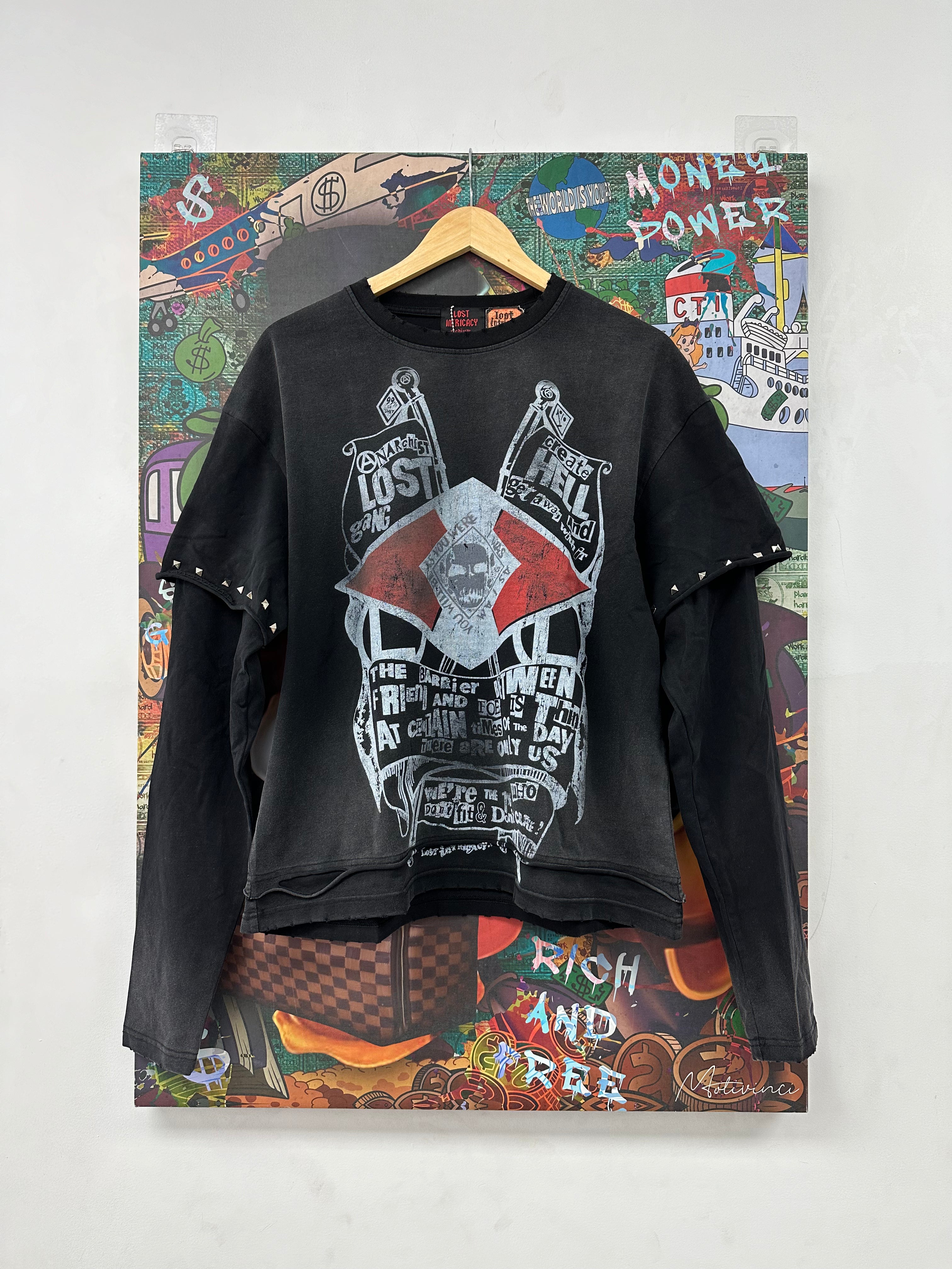 Lost Intricacy Black Westwood L/S Tee