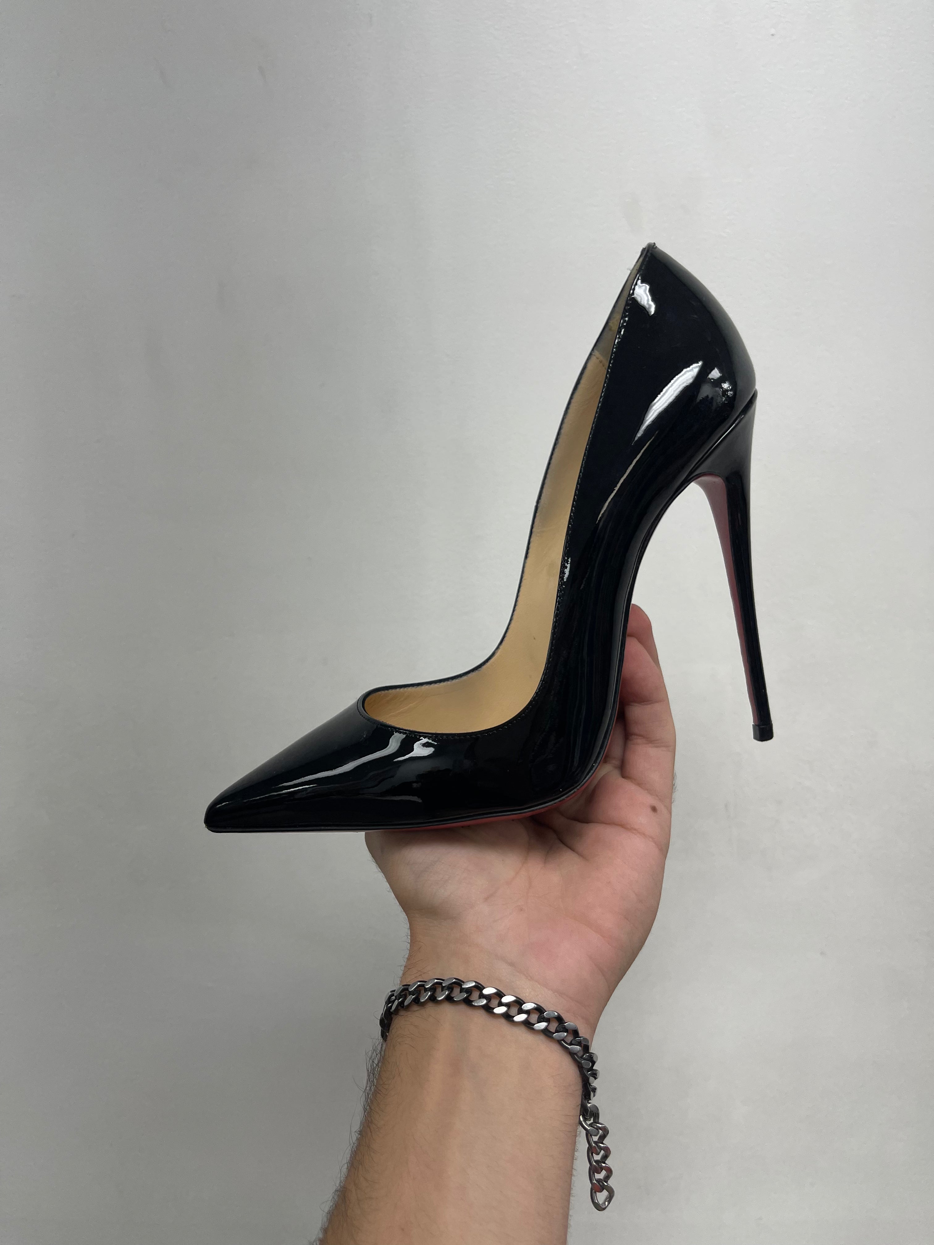 Christian Louboutin Black Red Bottom Heels