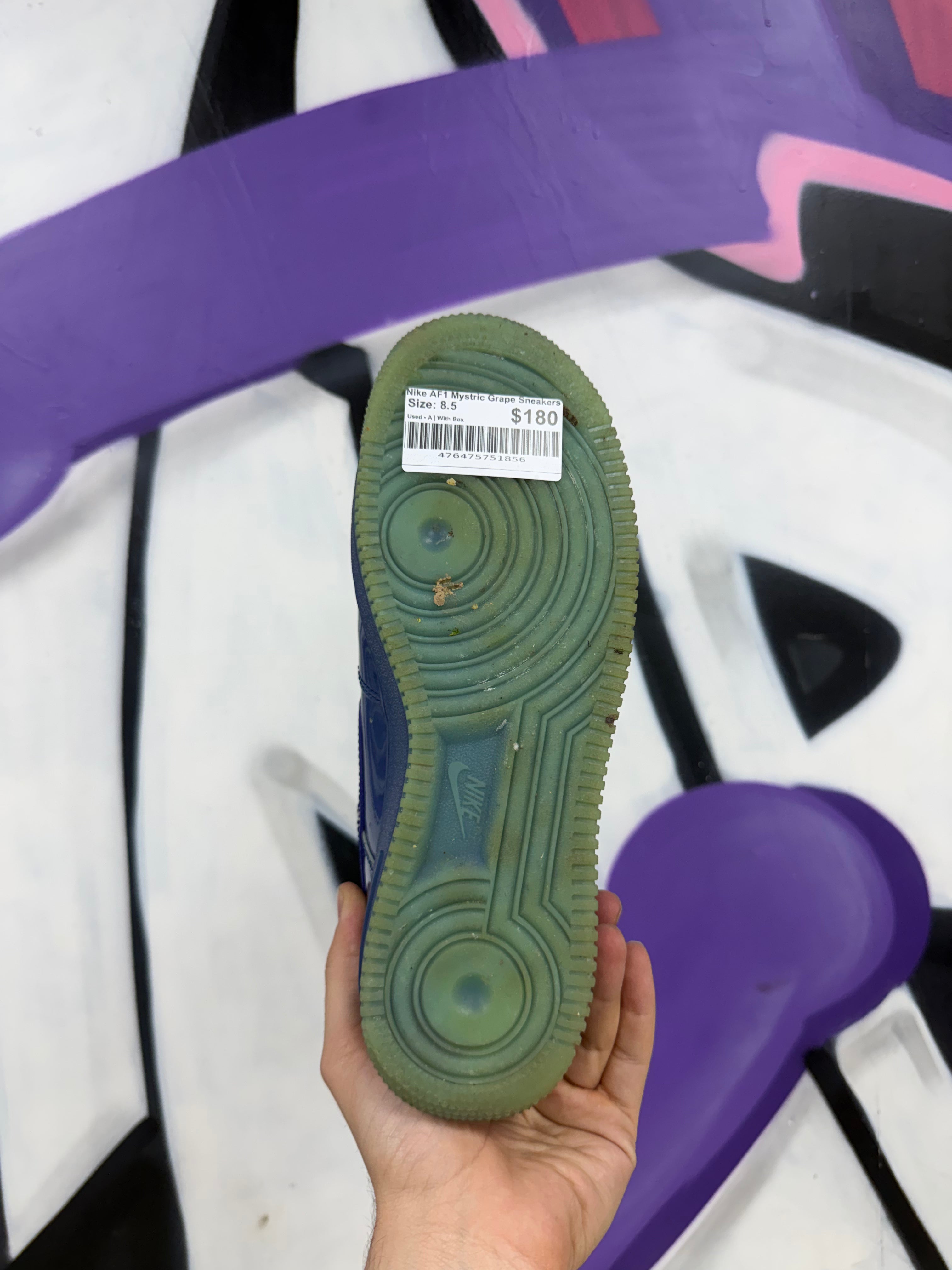 Nike AF1 Mystric Grape Sneakers