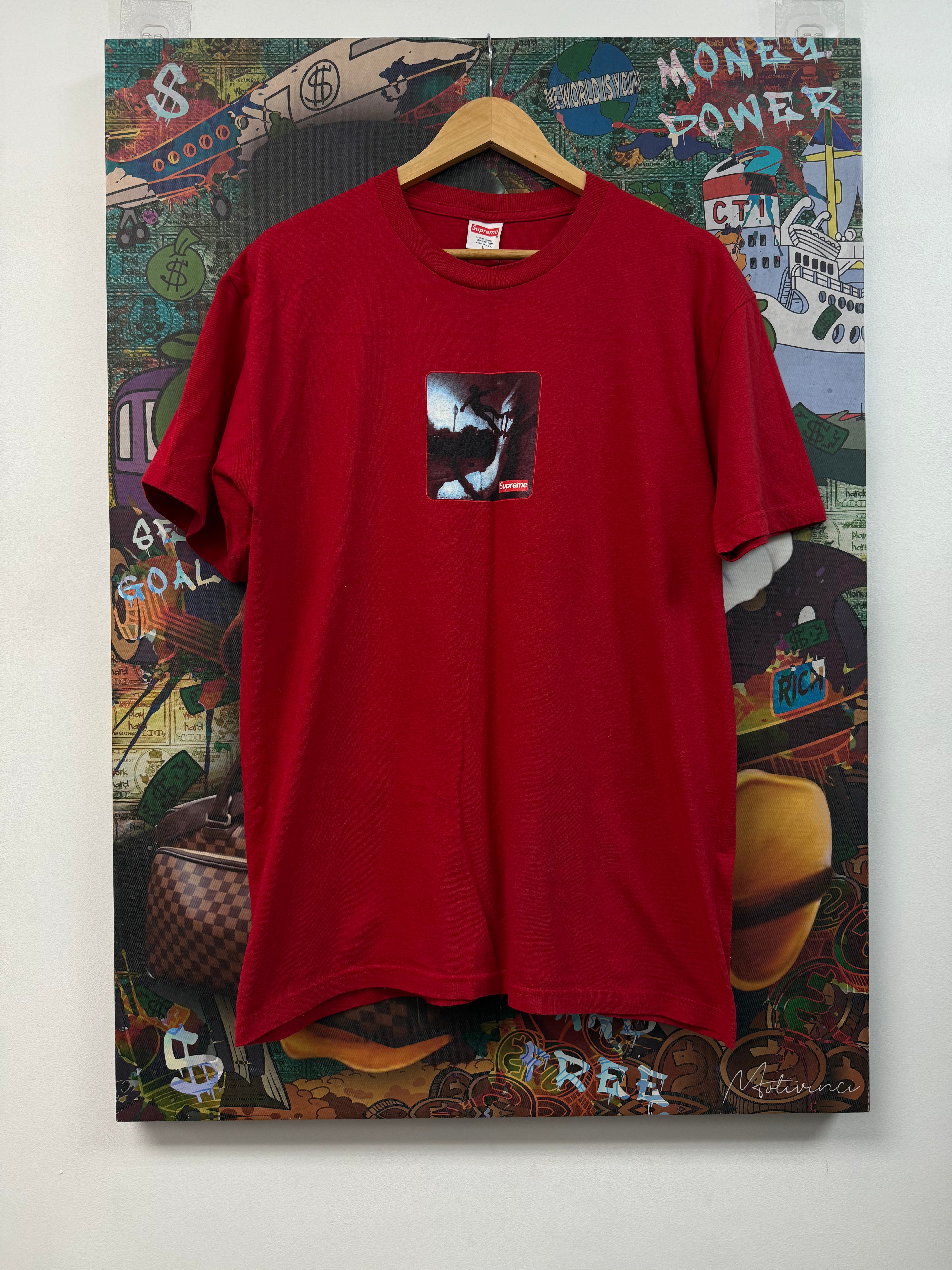 Supreme Red Skate Tee