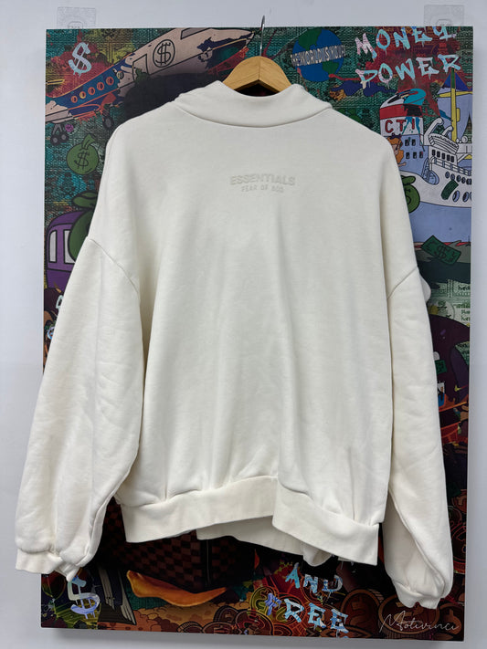 Essentials FOG White  Hoodie  Used Medium N/A